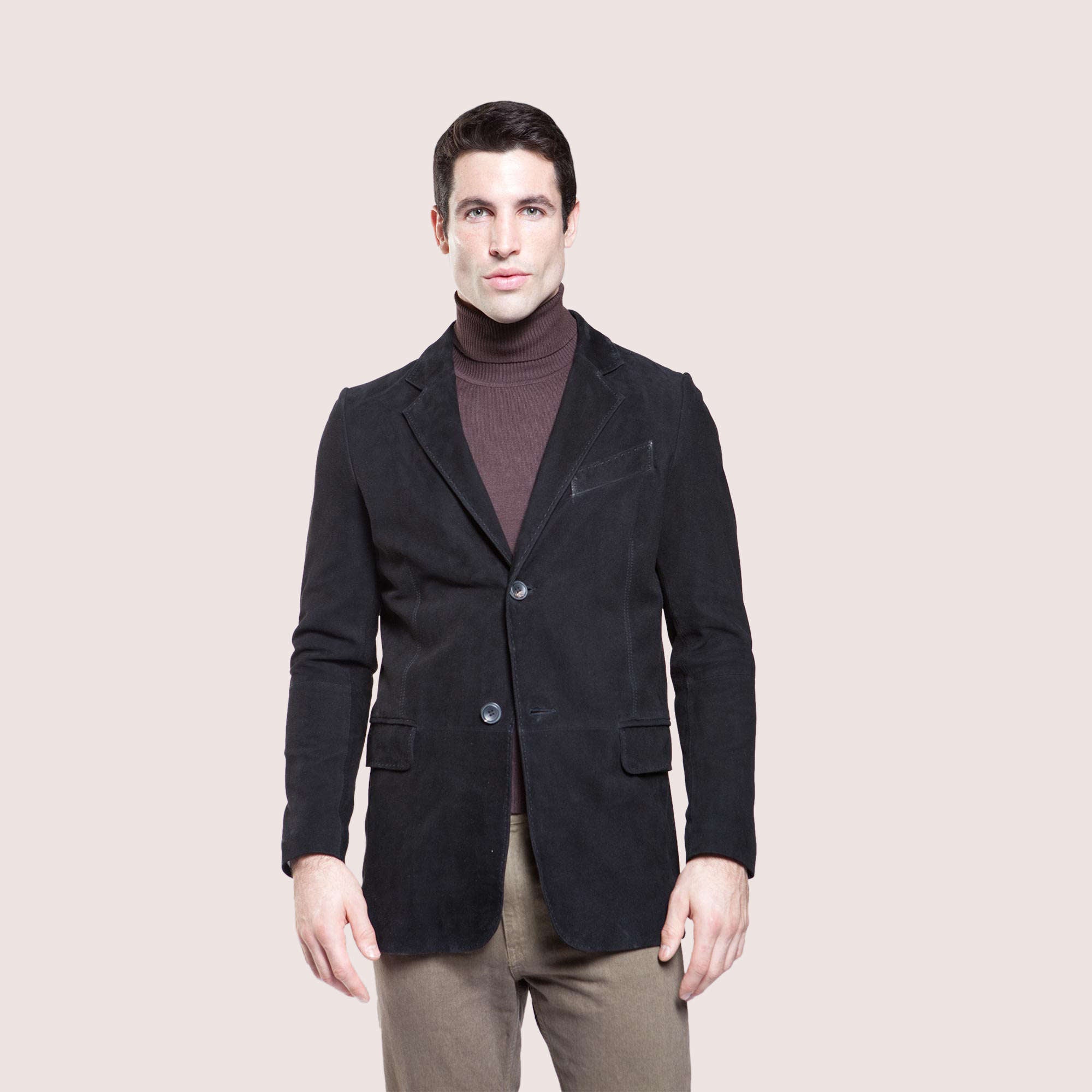 Saratoga Metis Goat Suede Blazer