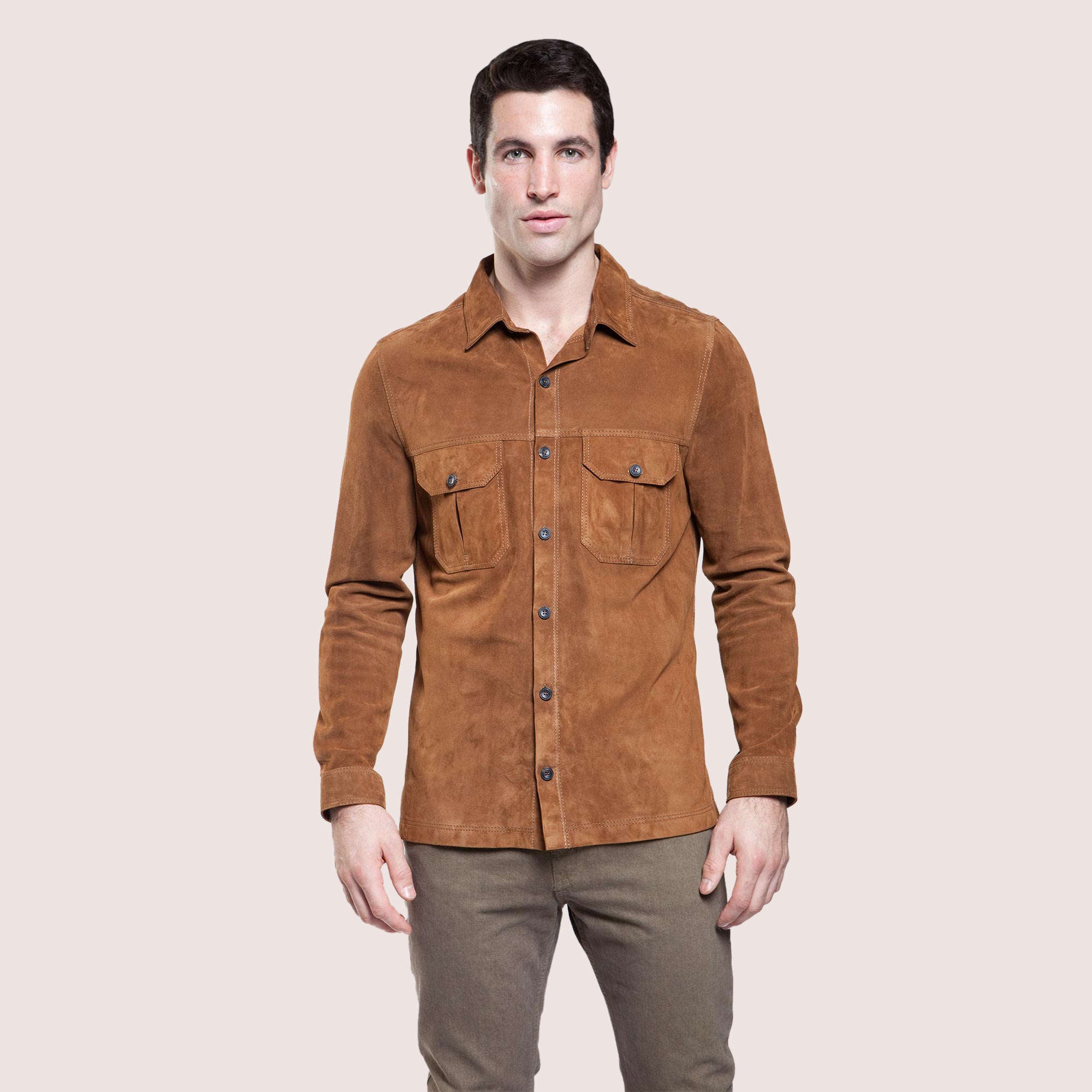 Midtown Goat Suede Shirt