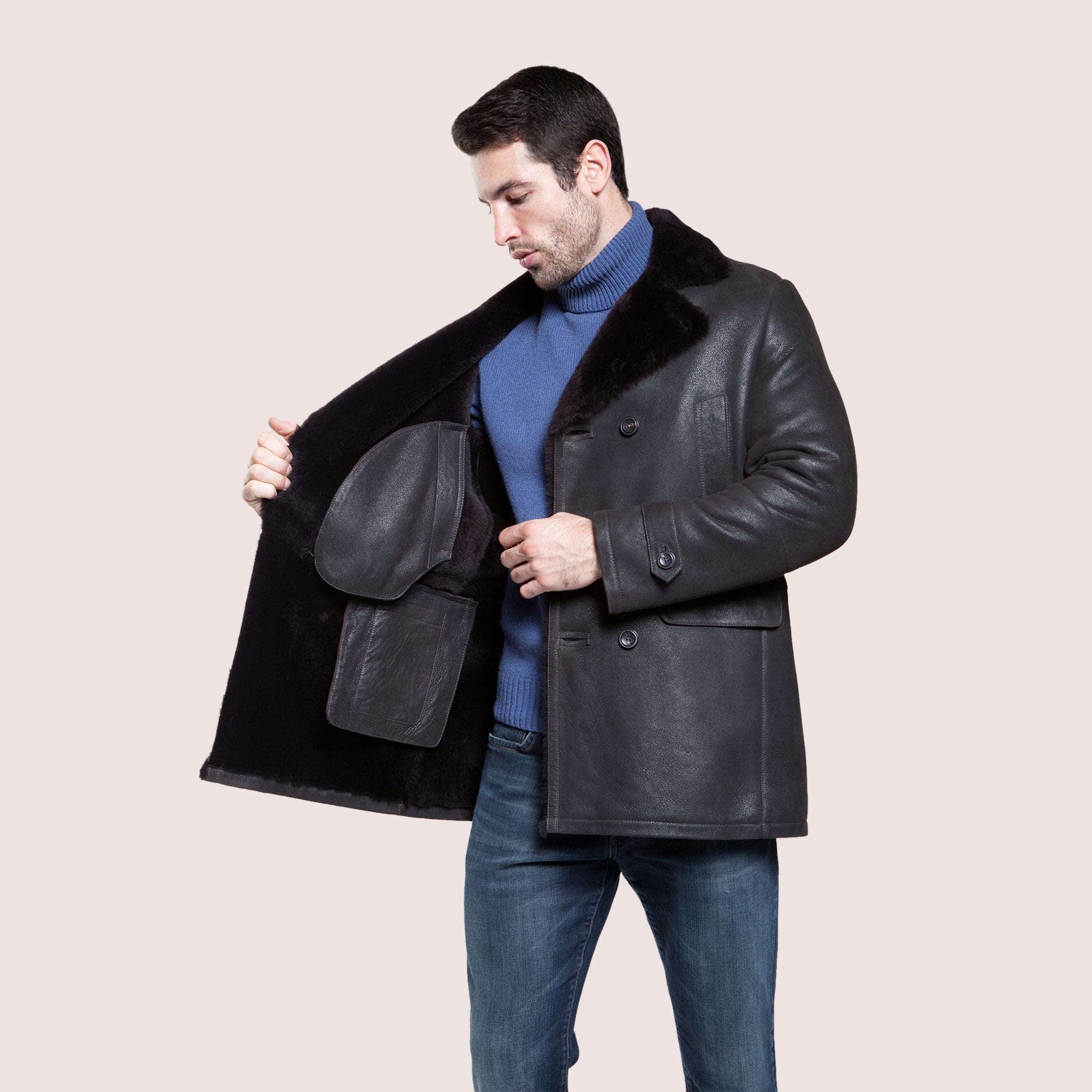 Lewis Shearling Coat