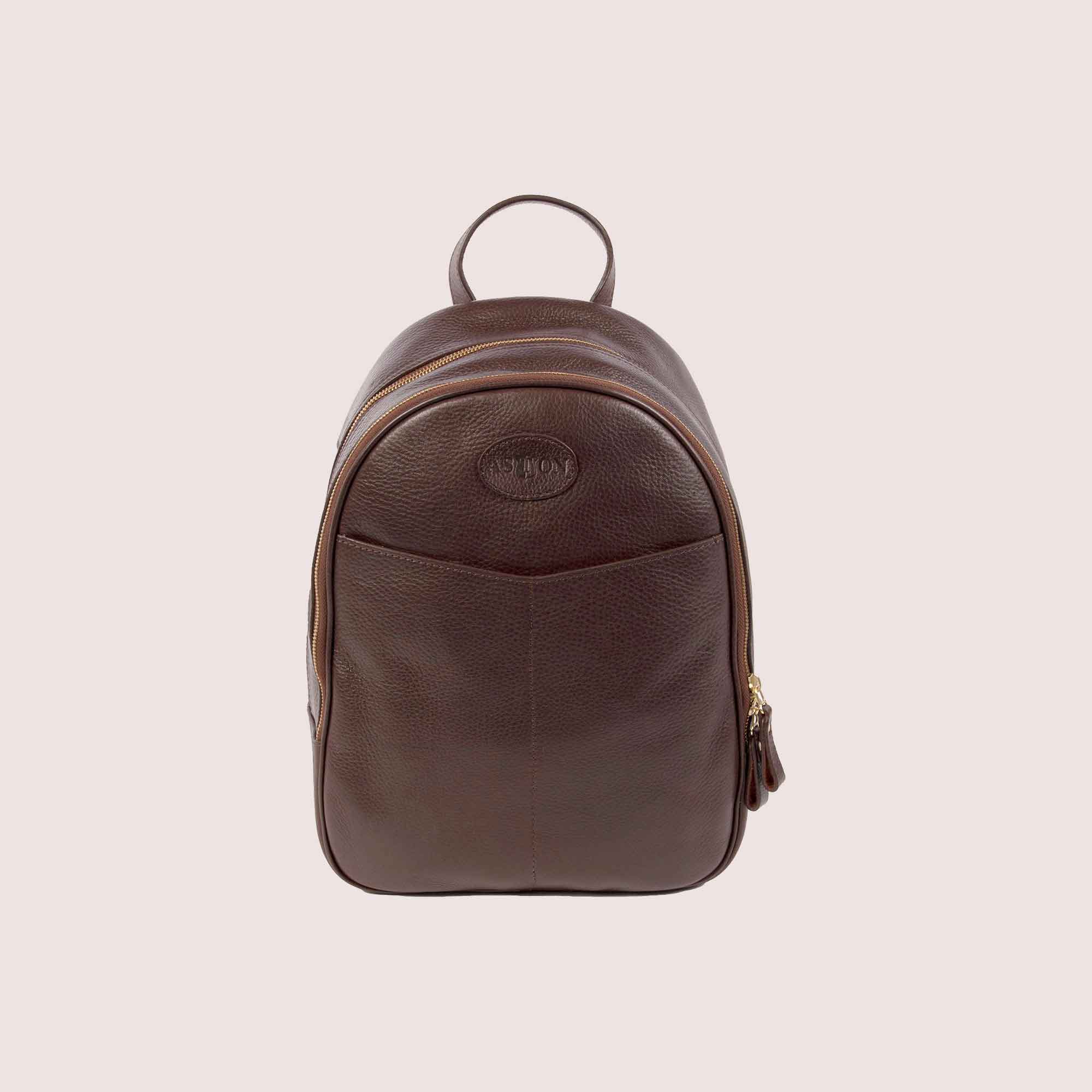 bristol small leather backpack navy Bristol Backpack