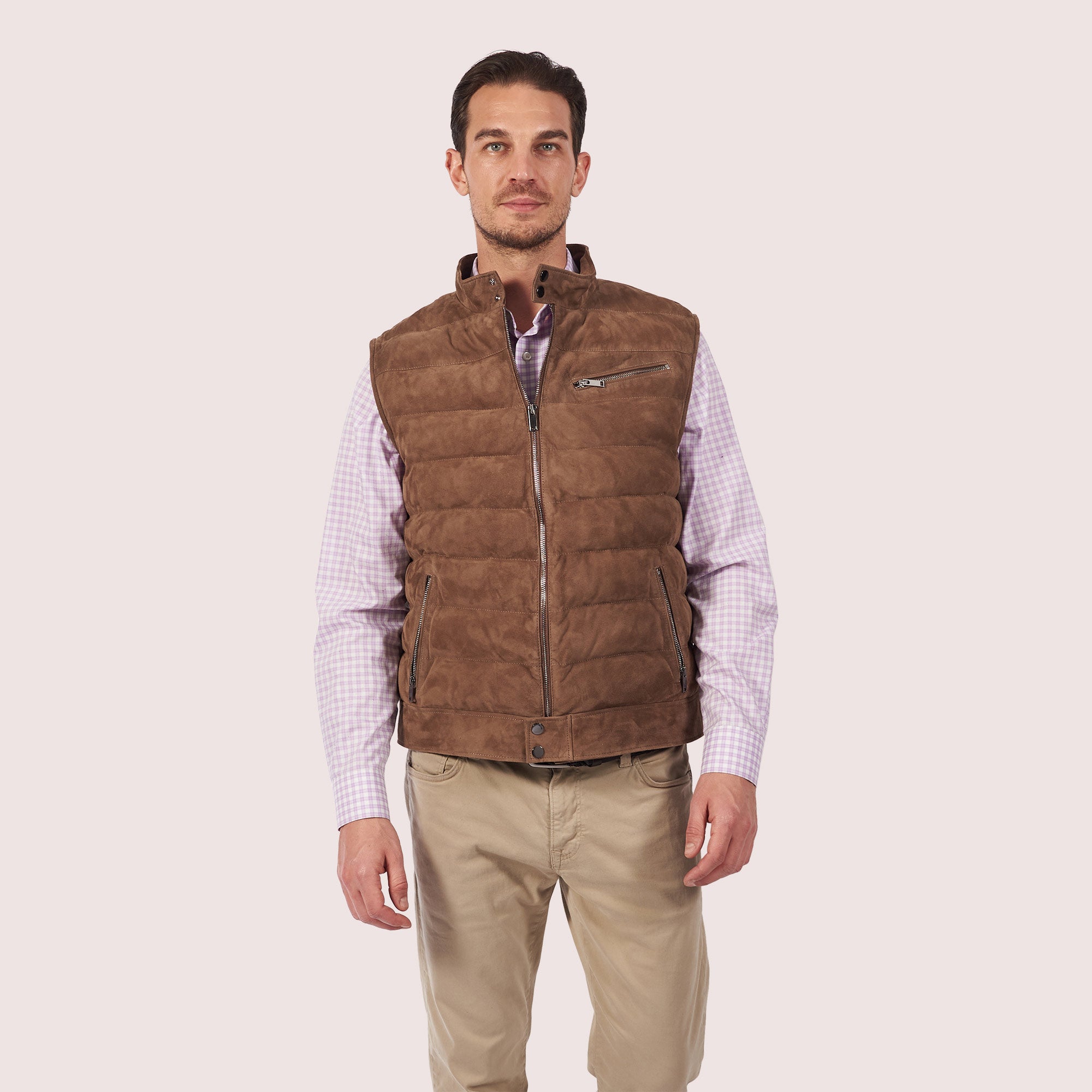 Tyler Goat Suede Vest