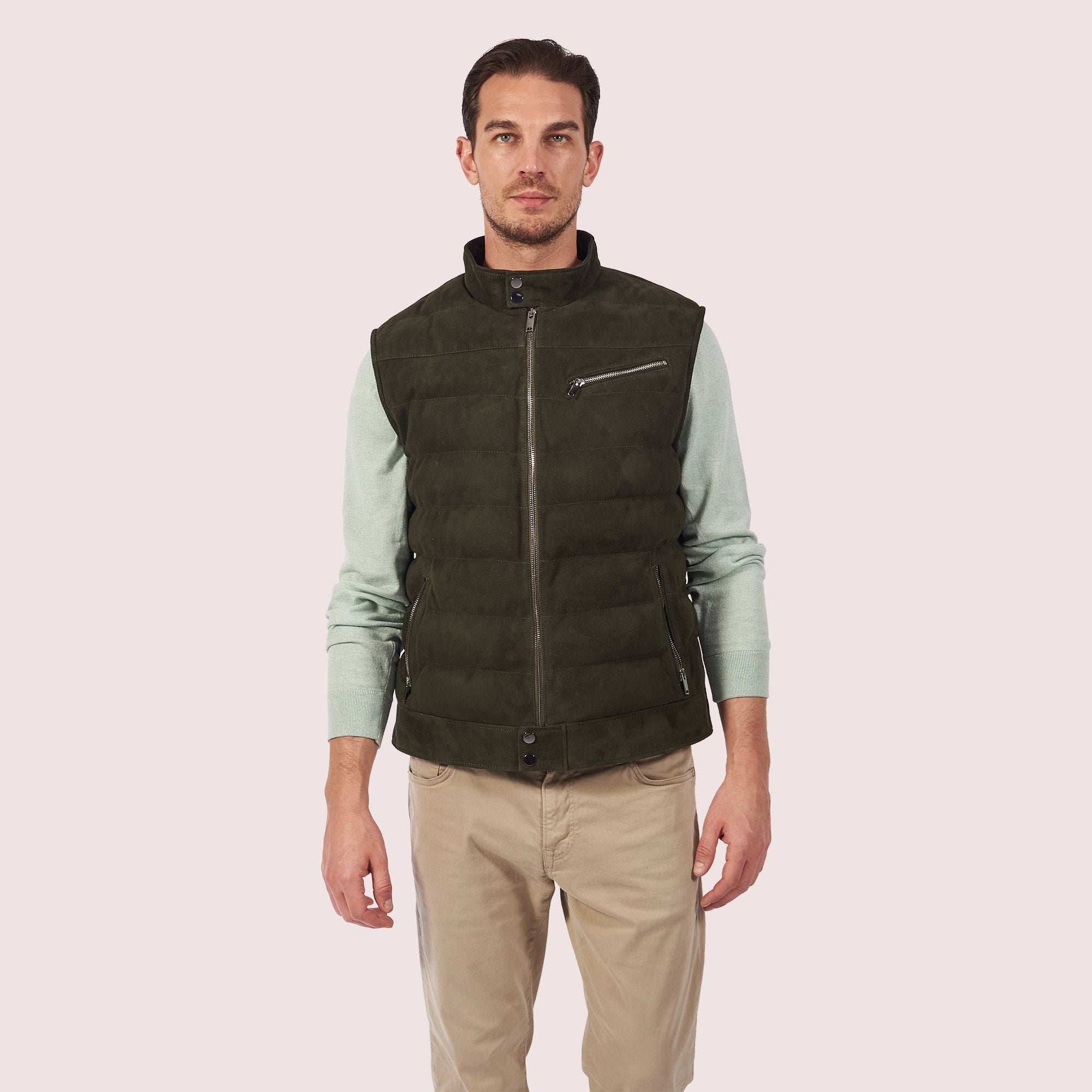 Tyler Goat Suede Vest