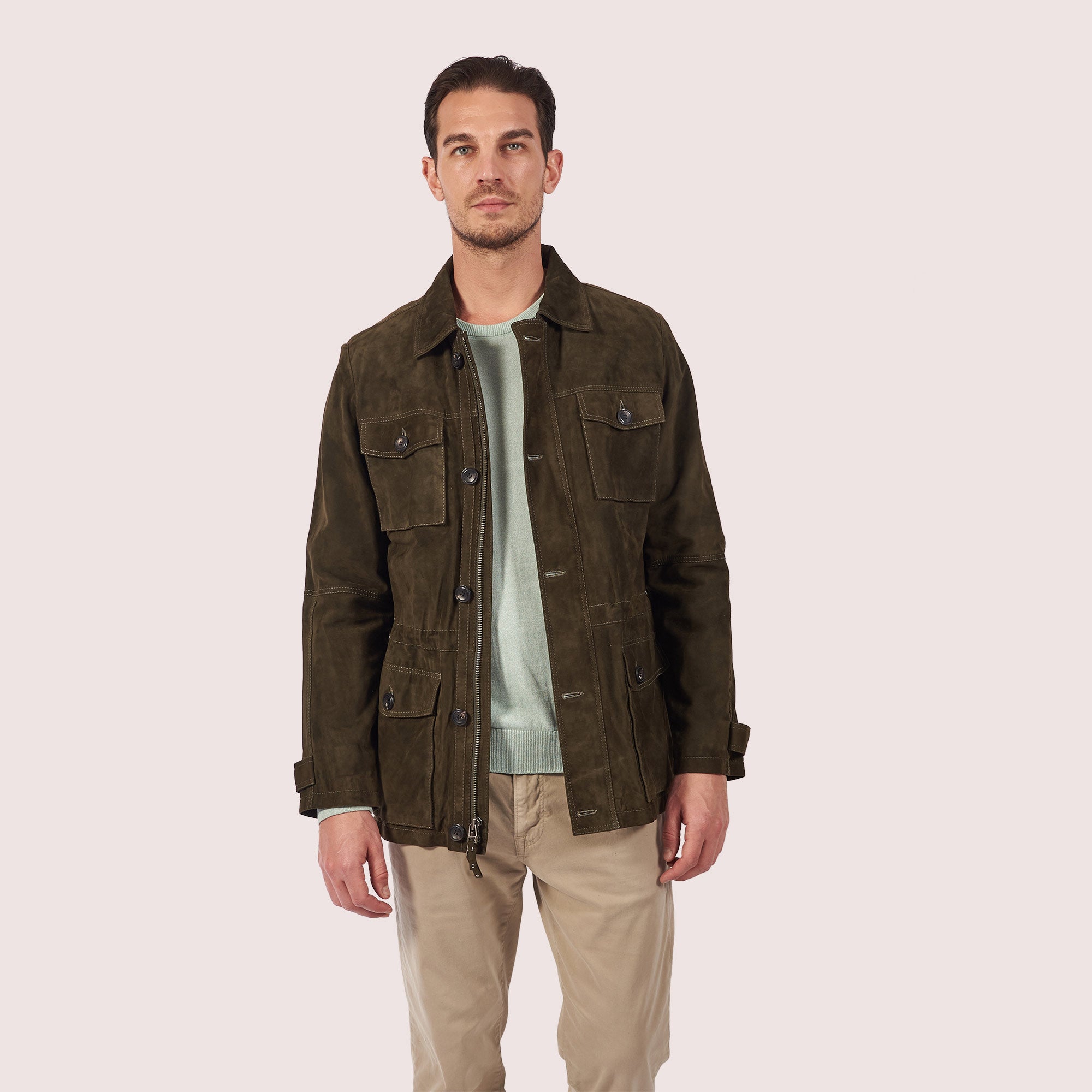 Safari Field Goat Suede Jacket