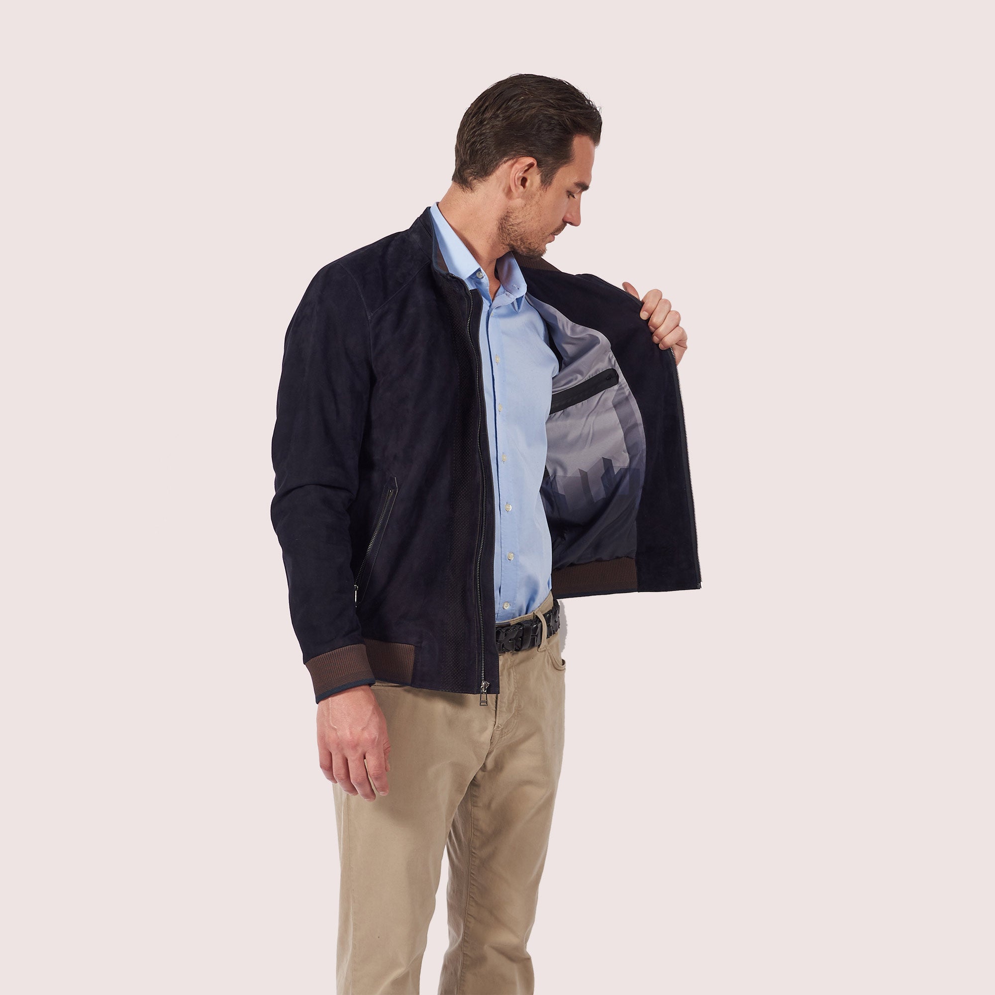 Cooper Goat Suede Jacket