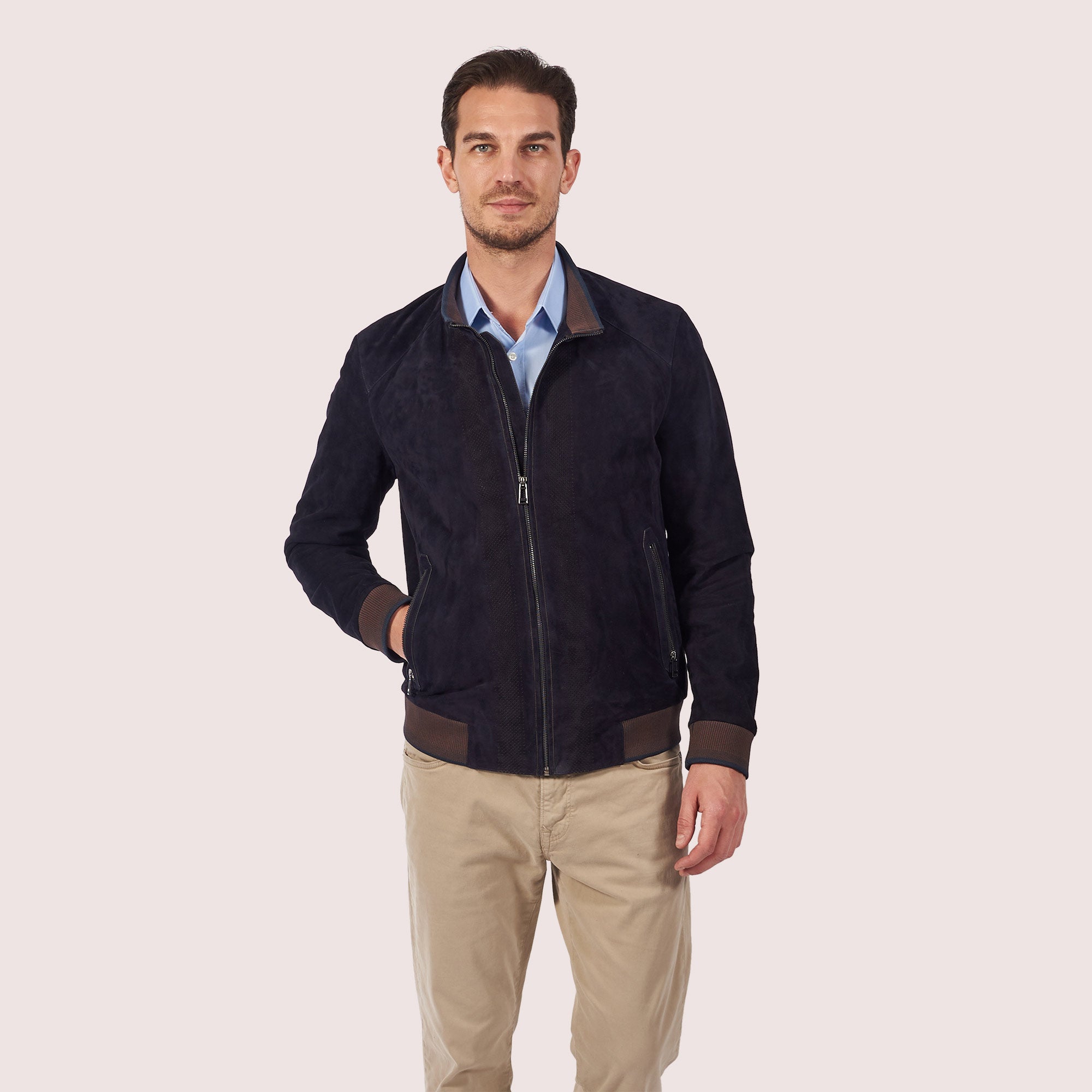 Cooper Goat Suede Jacket