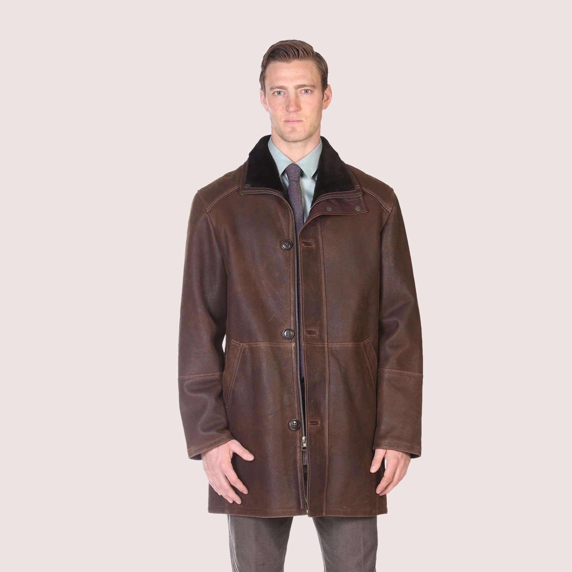 Greenwich Shearling Coat