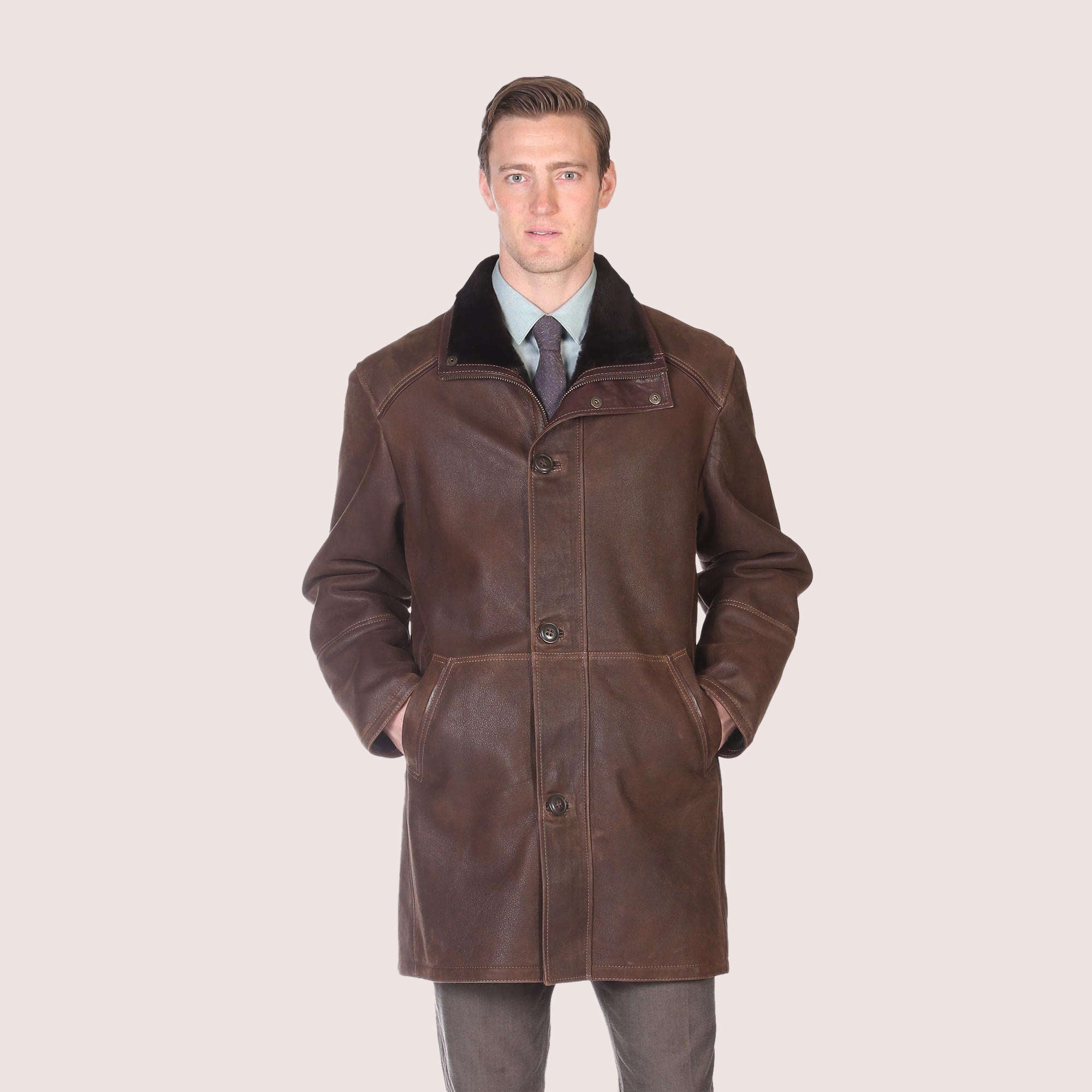 Greenwich Shearling Coat