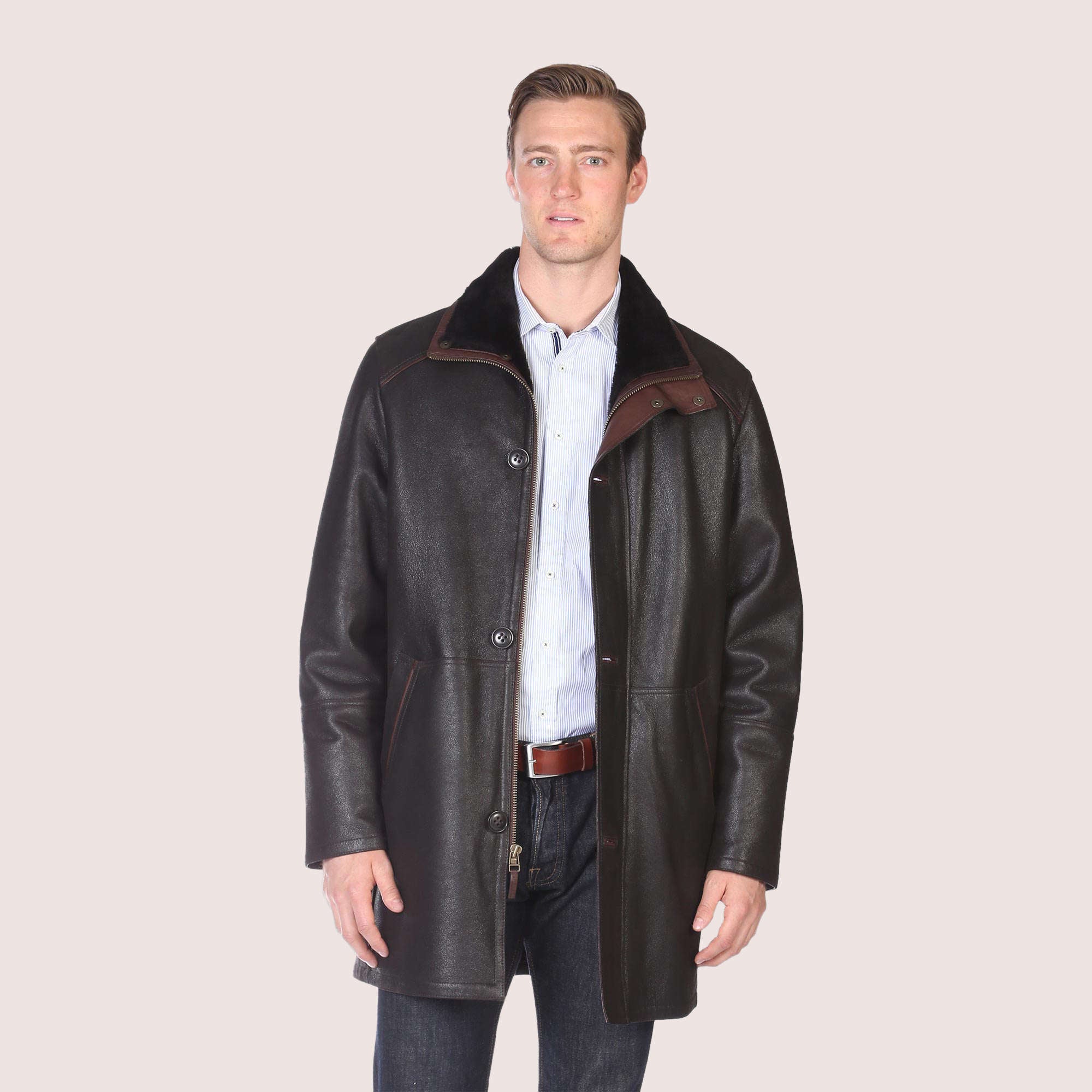 Greenwich Shearling Coat