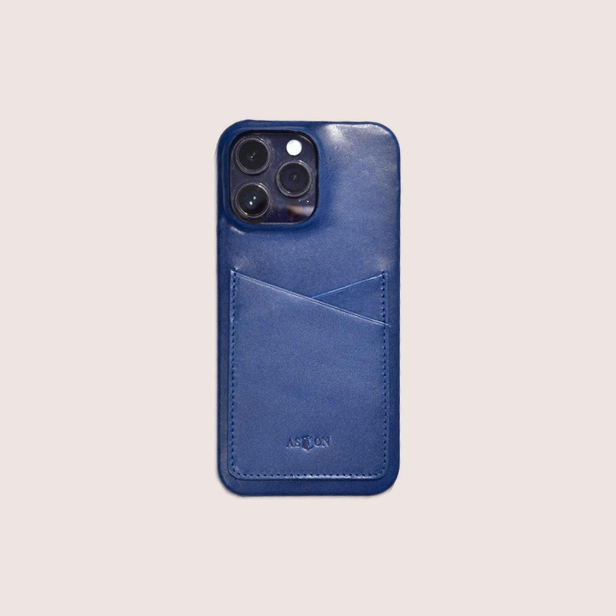 iPhone 14 Pro Leather Case with Pocket