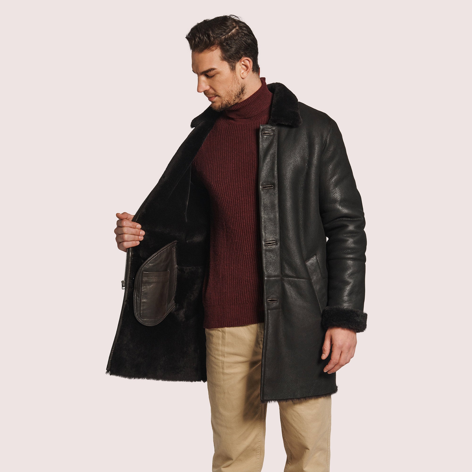 Miles Shearling Coat