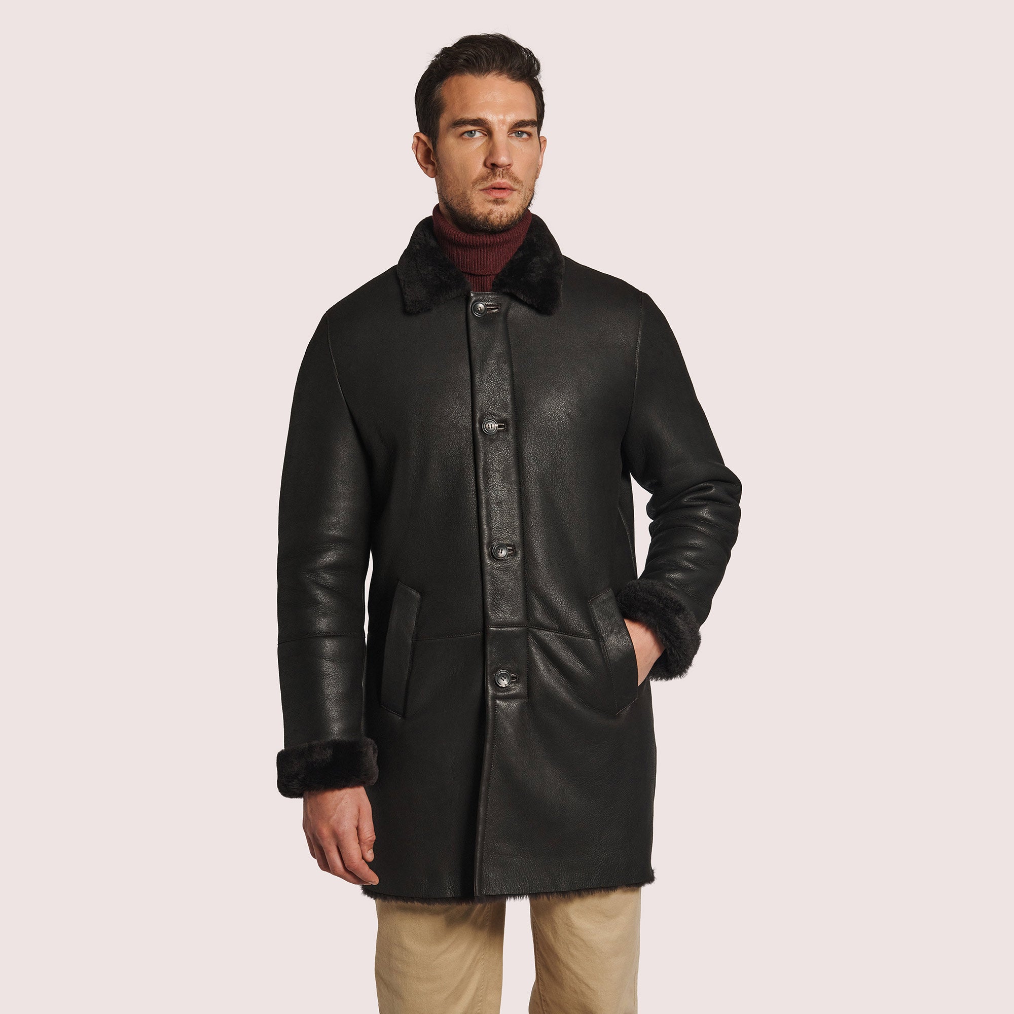 Miles Shearling Coat