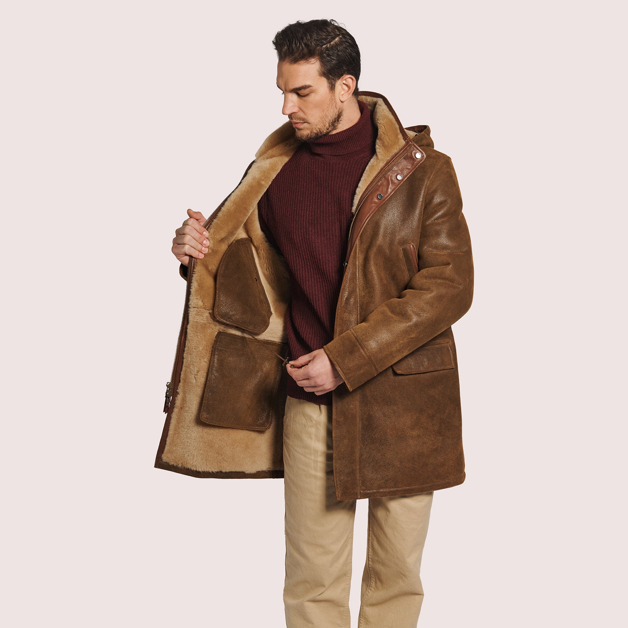 Desmond Shearling Coat