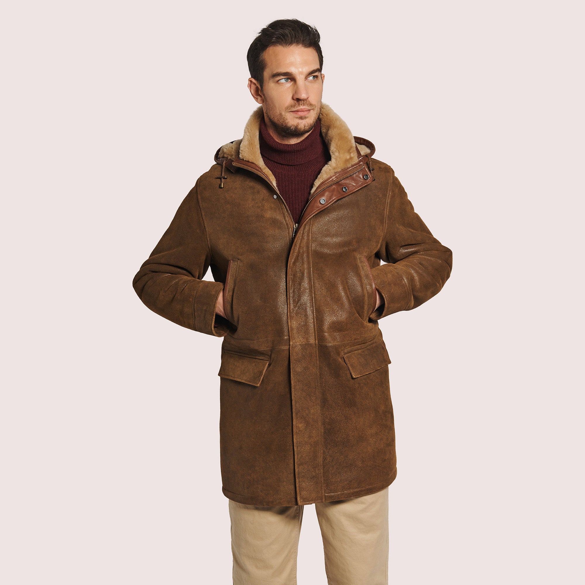 Desmond Shearling Coat