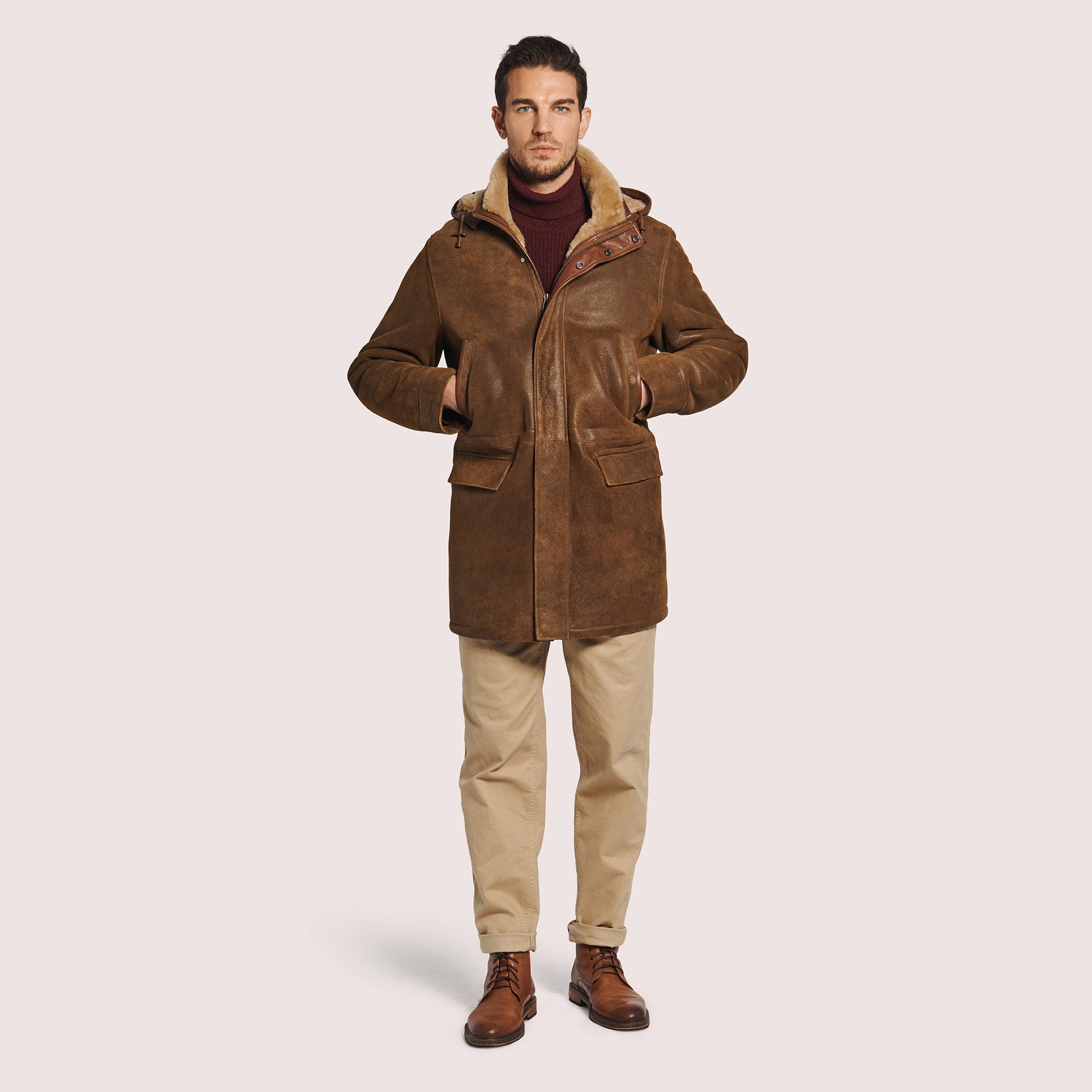 Desmond Shearling Coat