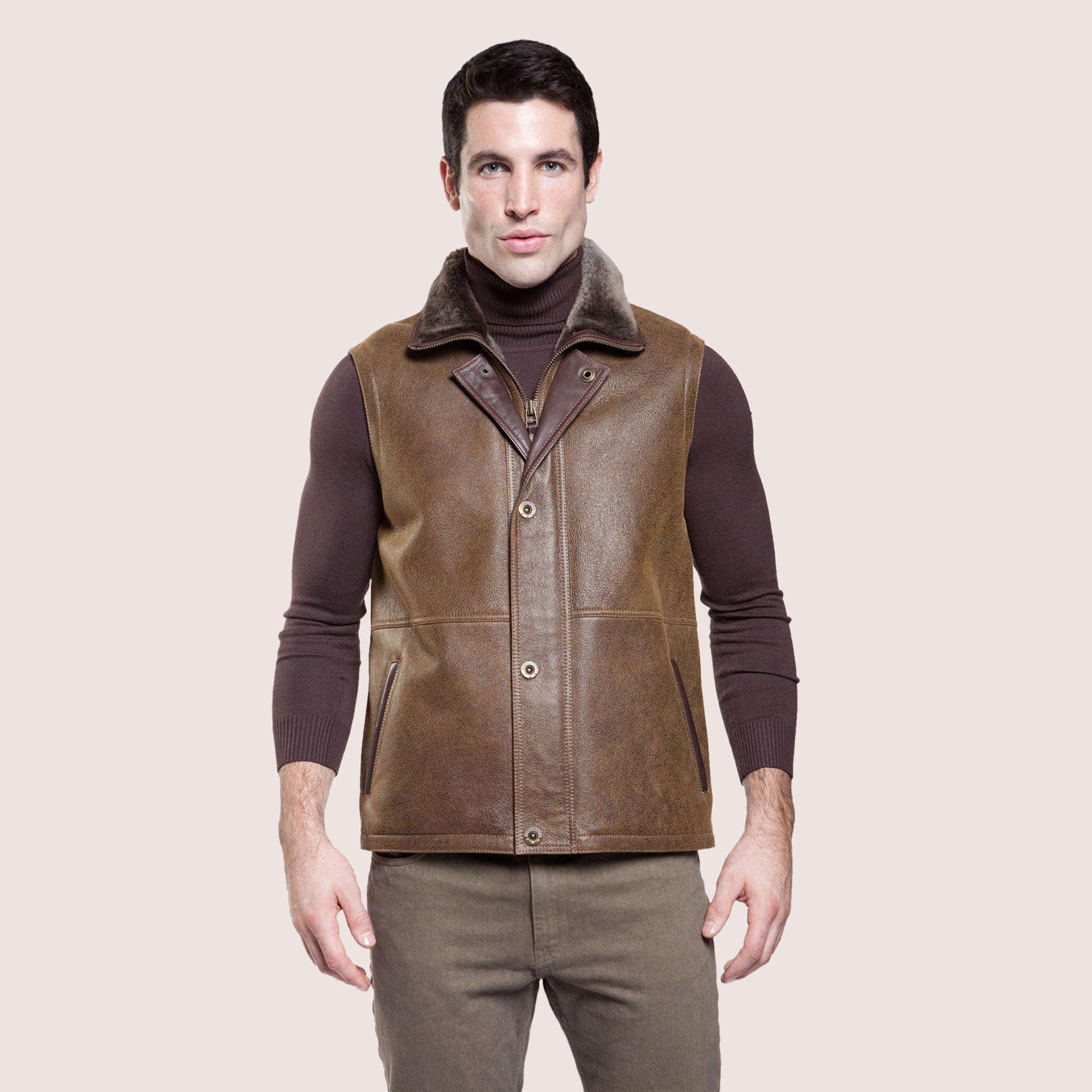 Austin Shearling Vest