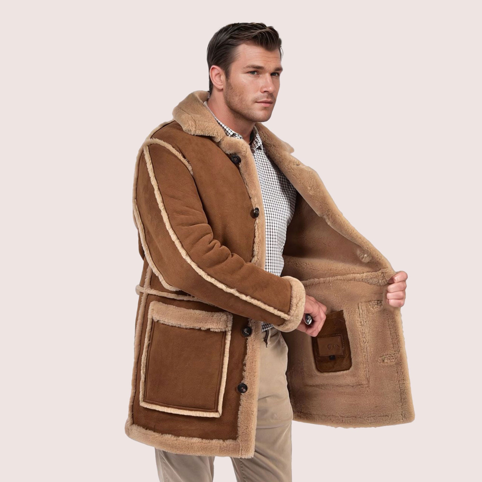 Gregory shearling coat