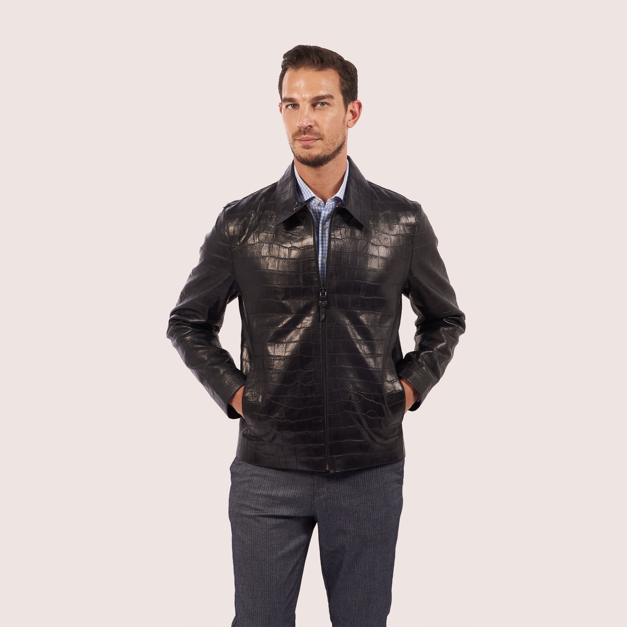 Garrett lambskin jacket