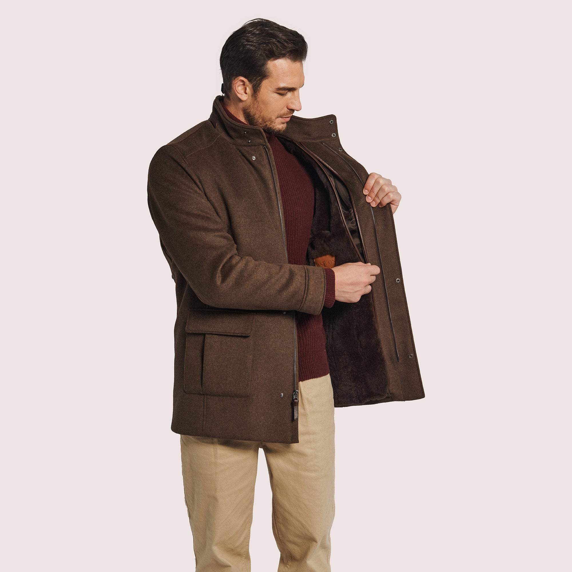 Cresson Cashmere/Wool Coat