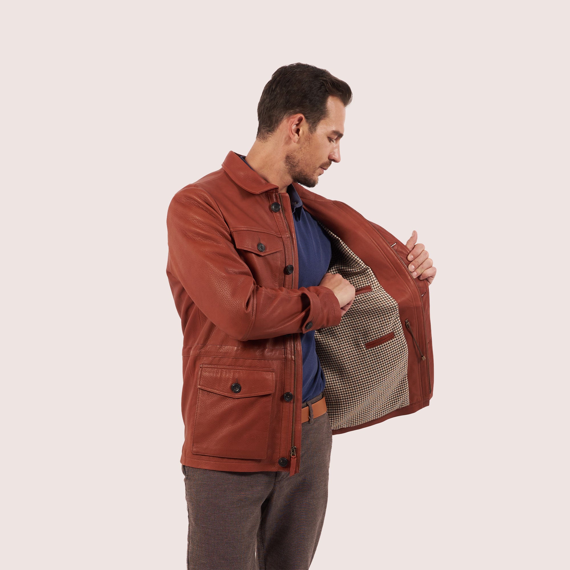Baxter deerskin jacket