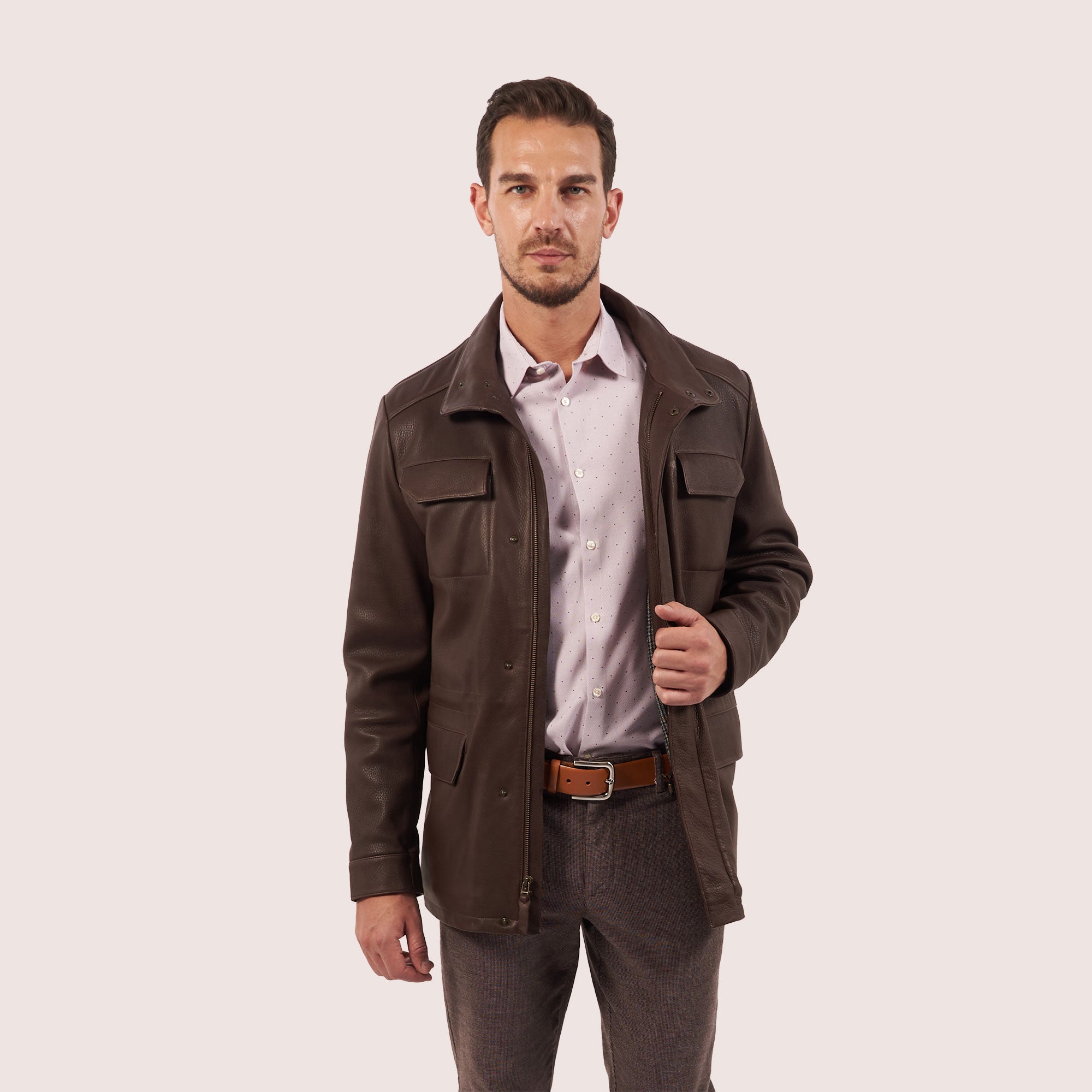 Beckett deerskin jacket
