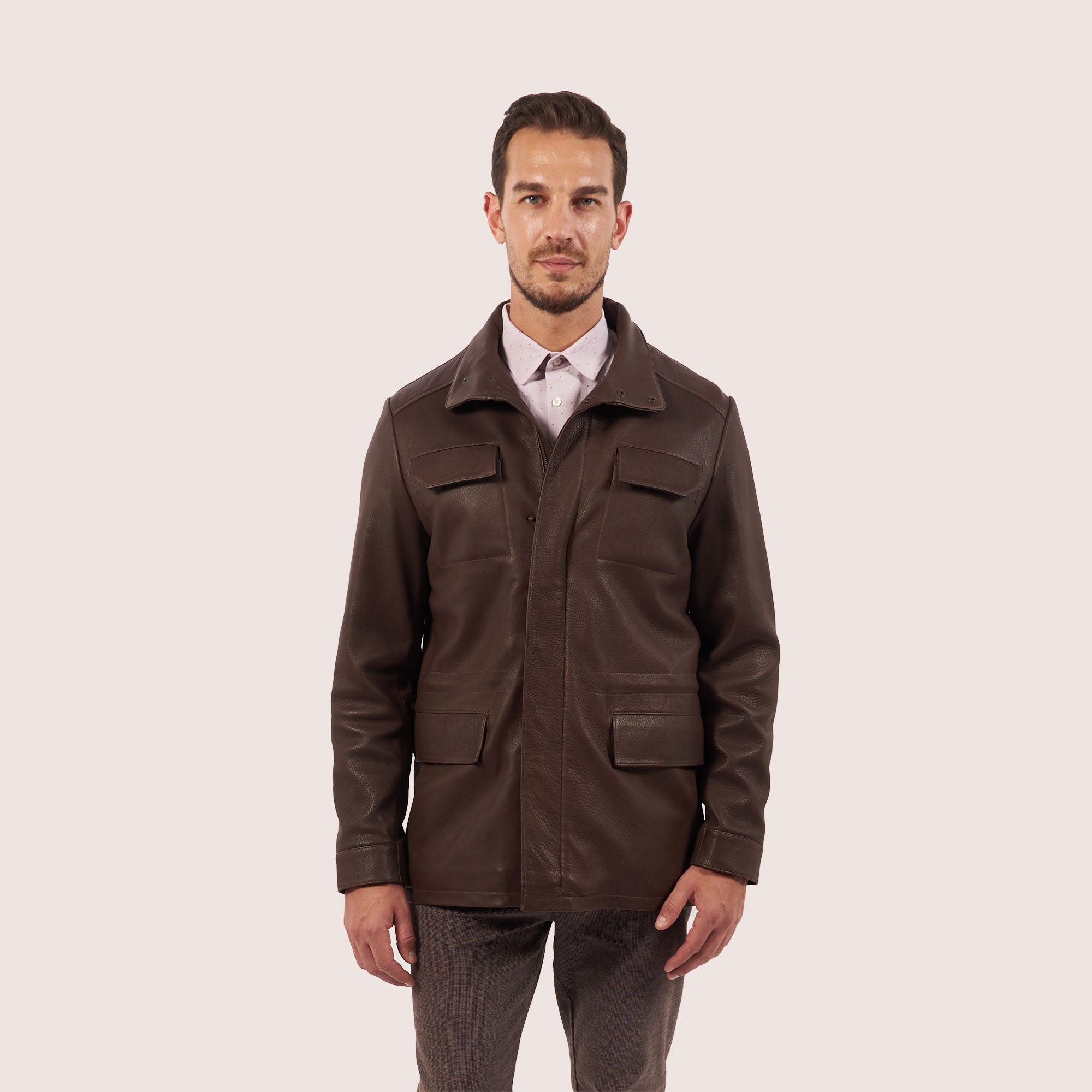 Beckett deerskin jacket