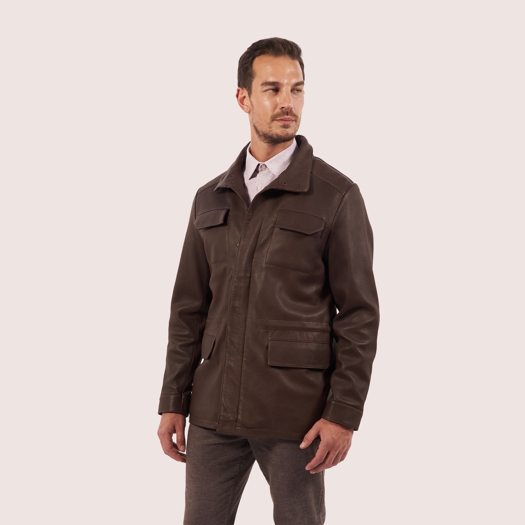 Beckett deerskin jacket