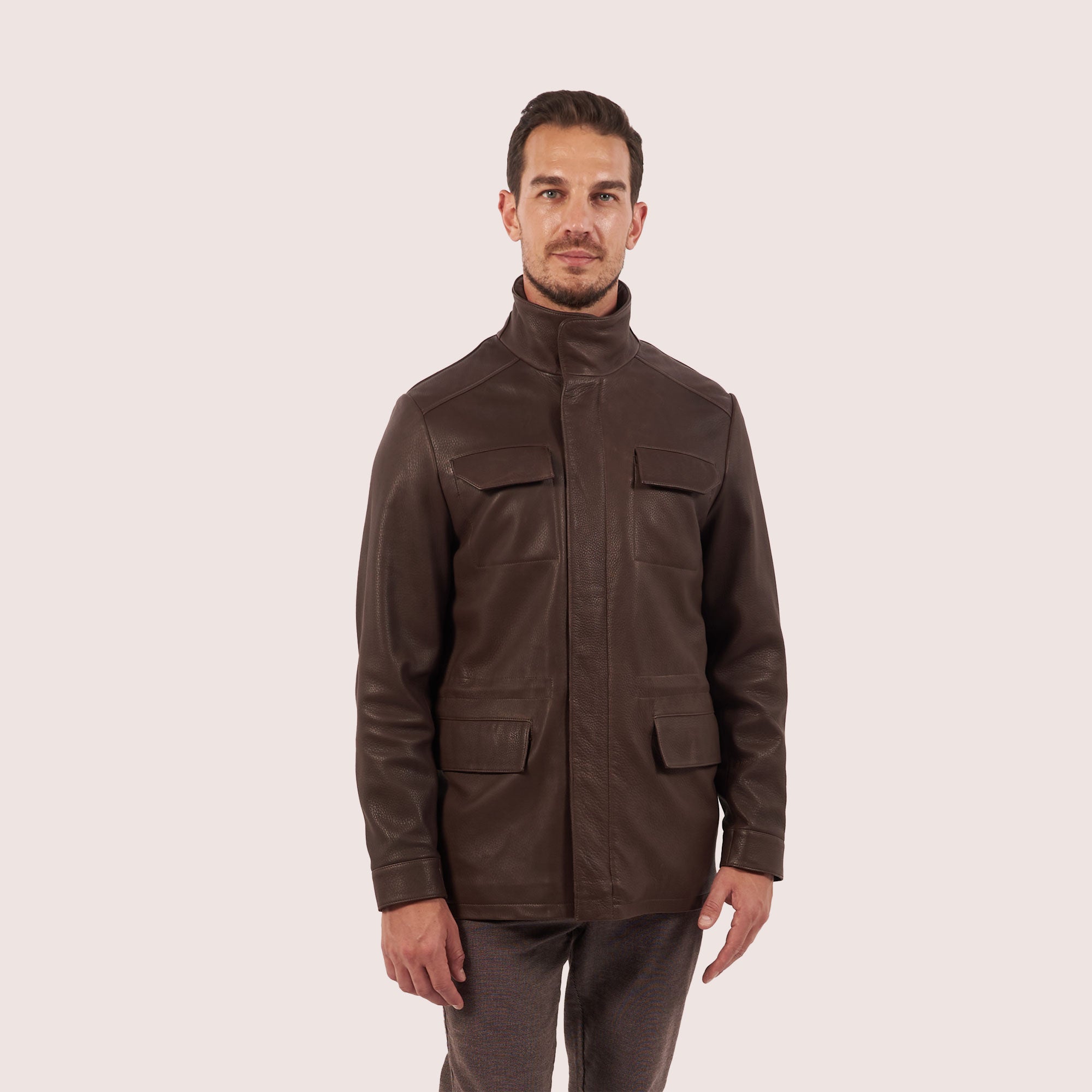 Beckett deerskin jacket