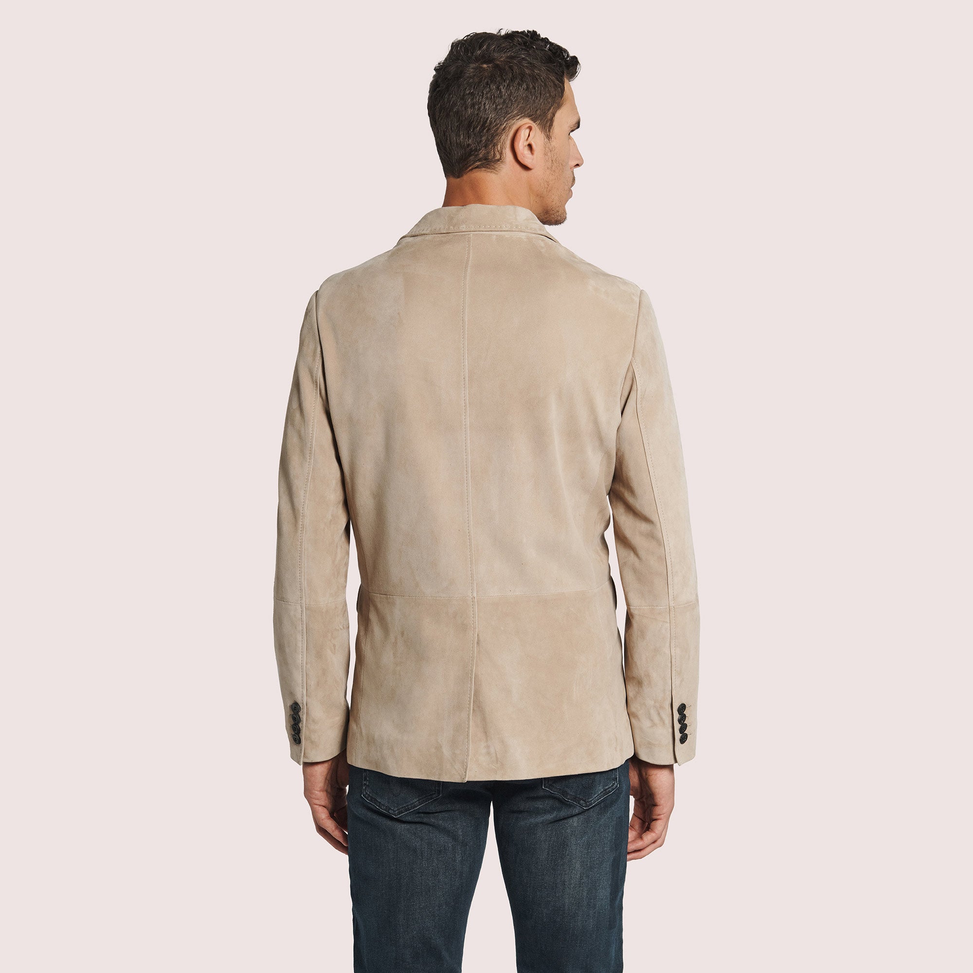 Saratoga Metis Goat Suede Blazer