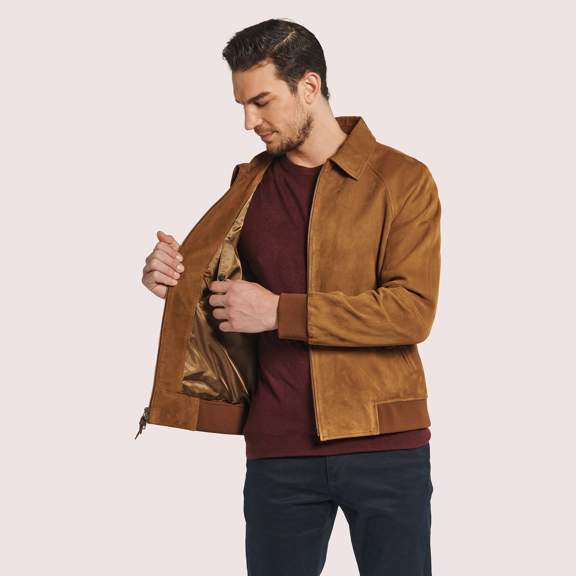 Kensington Goat Suede Jacket
