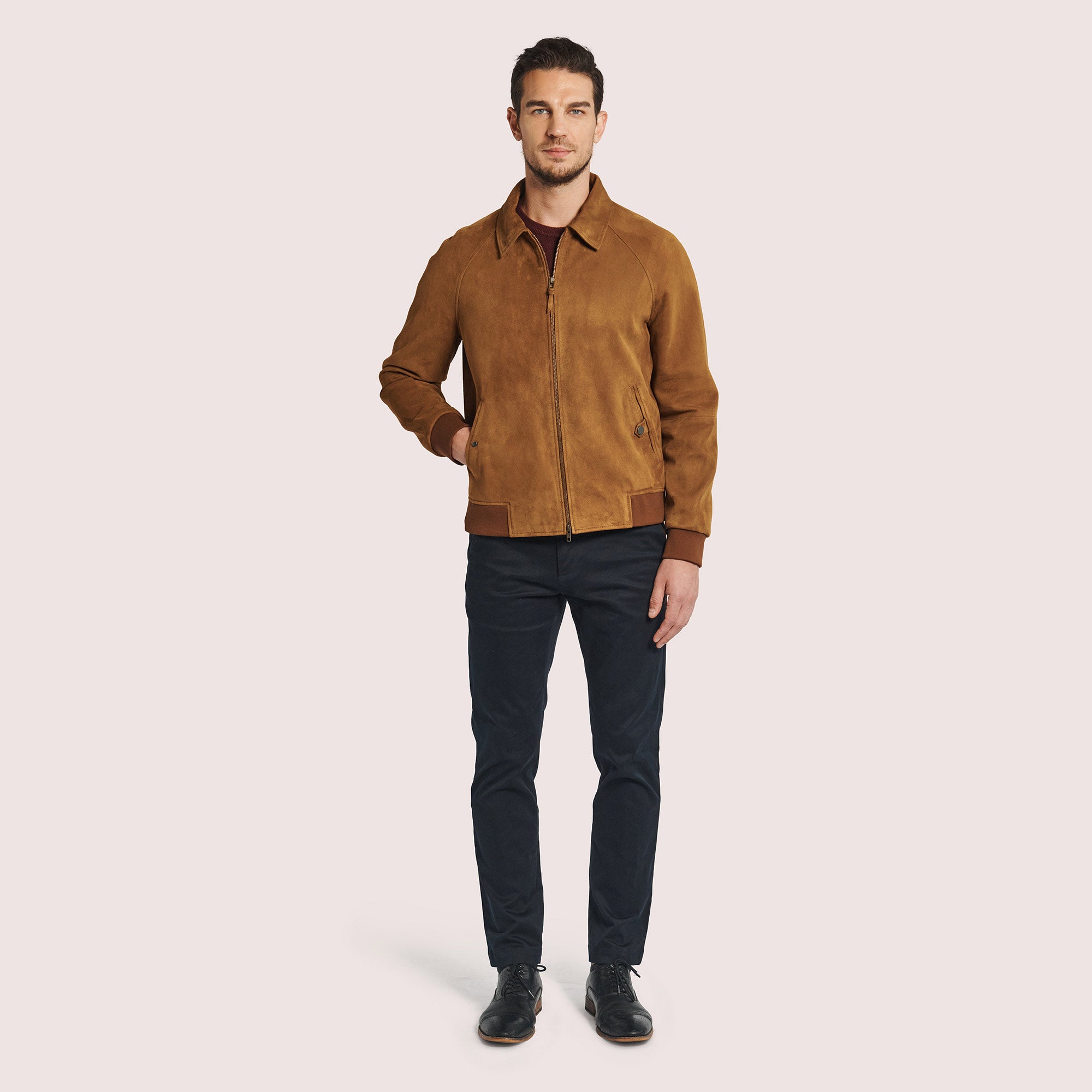 Kensington Goat Suede Jacket
