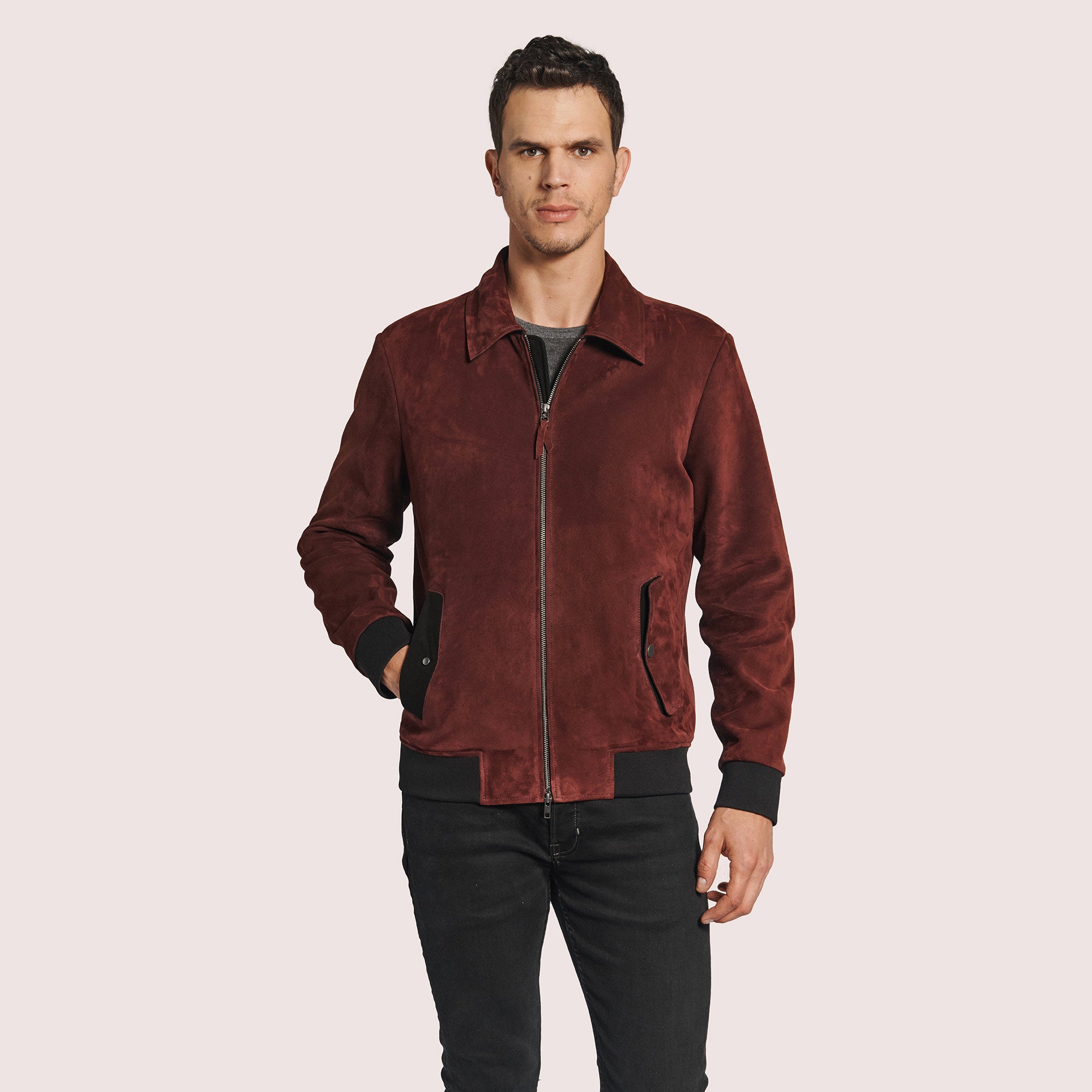 Alexander Goat Suede Jacket