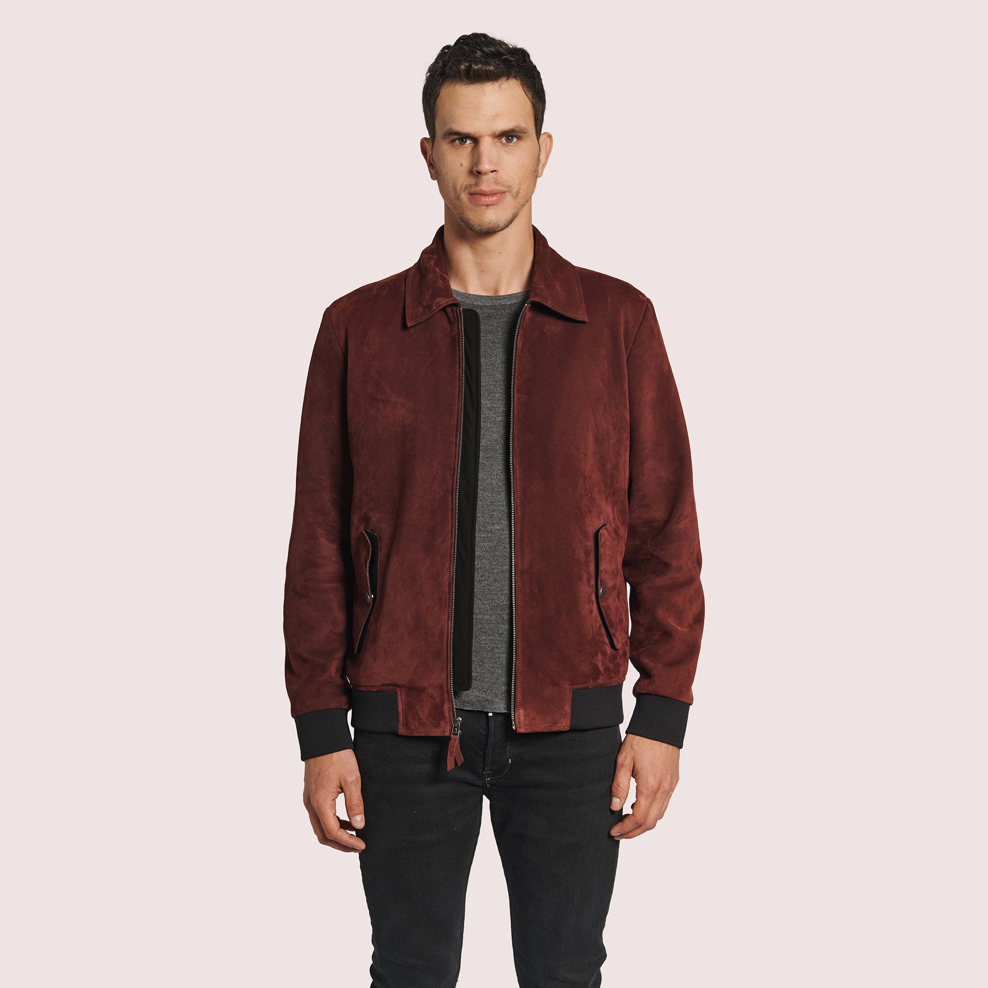 Alexander Goat Suede Jacket