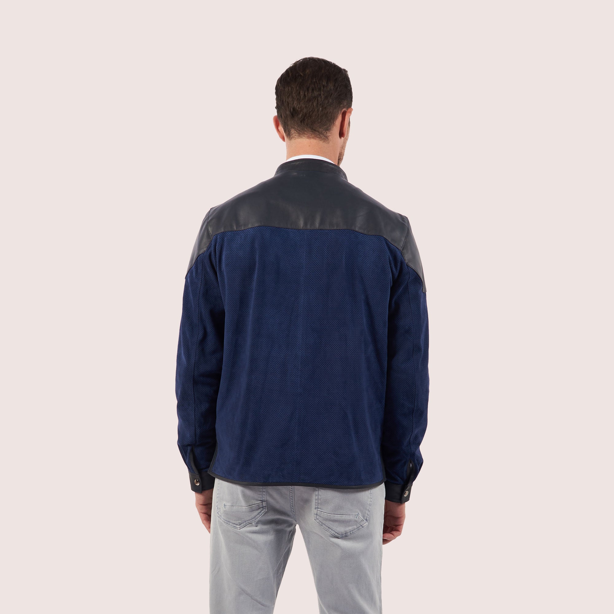 Clayton goat suede jacket