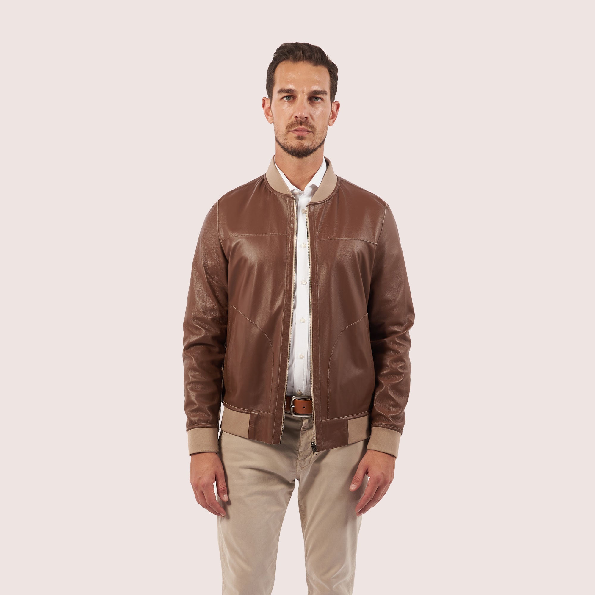 Hayes goat suede jacket