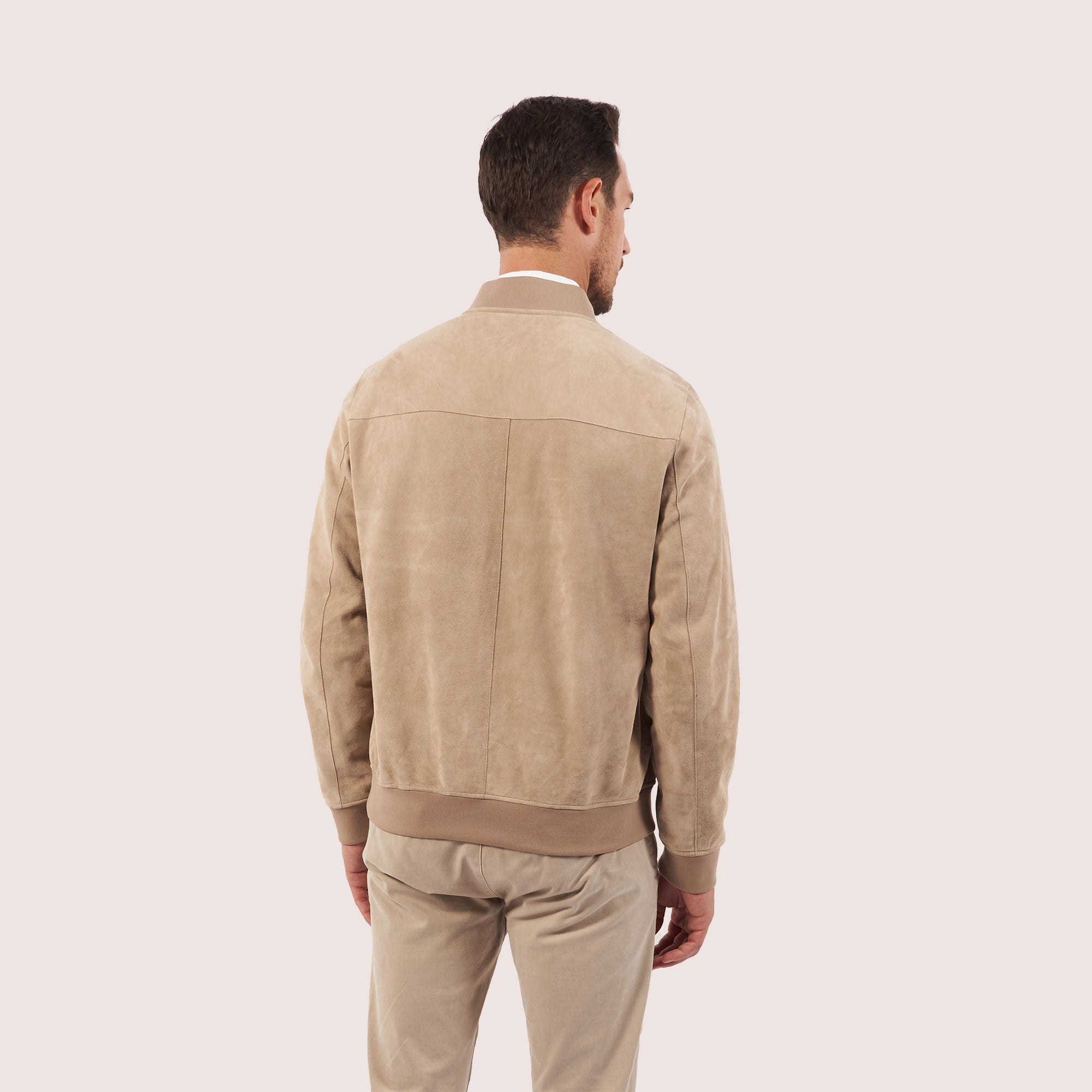 Hayes goat suede jacket