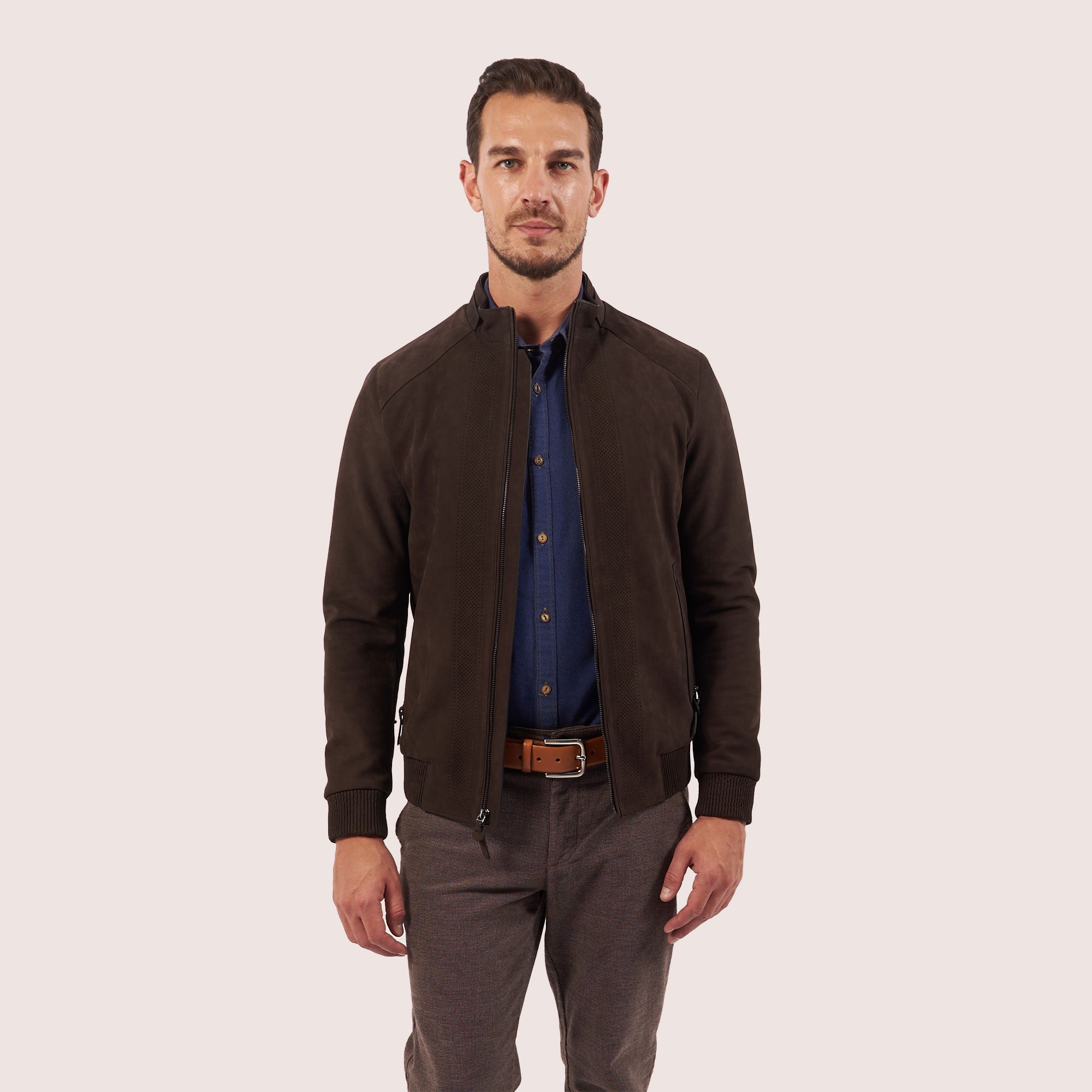 Cooper Goat Suede Jacket