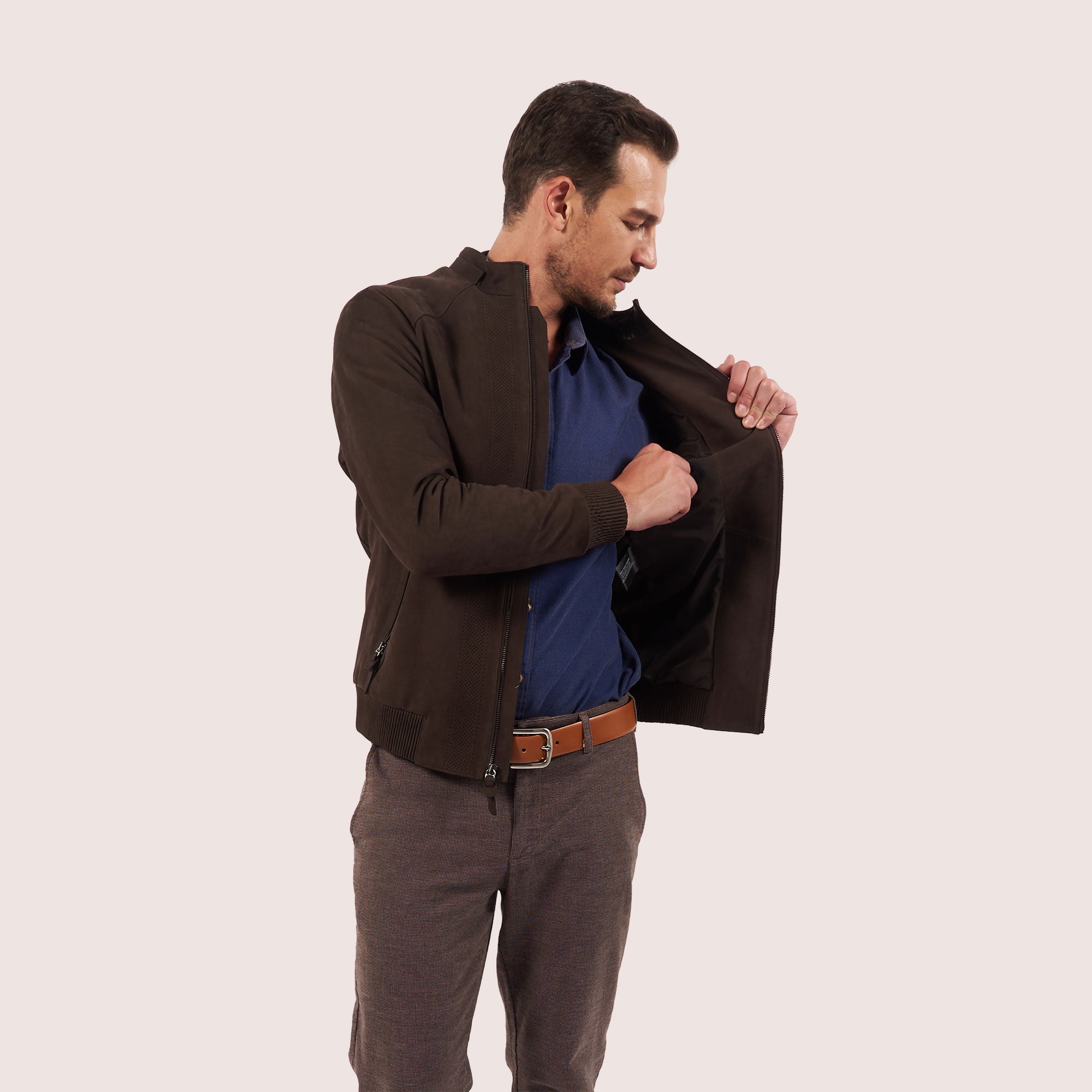 Cooper Goat Suede Jacket