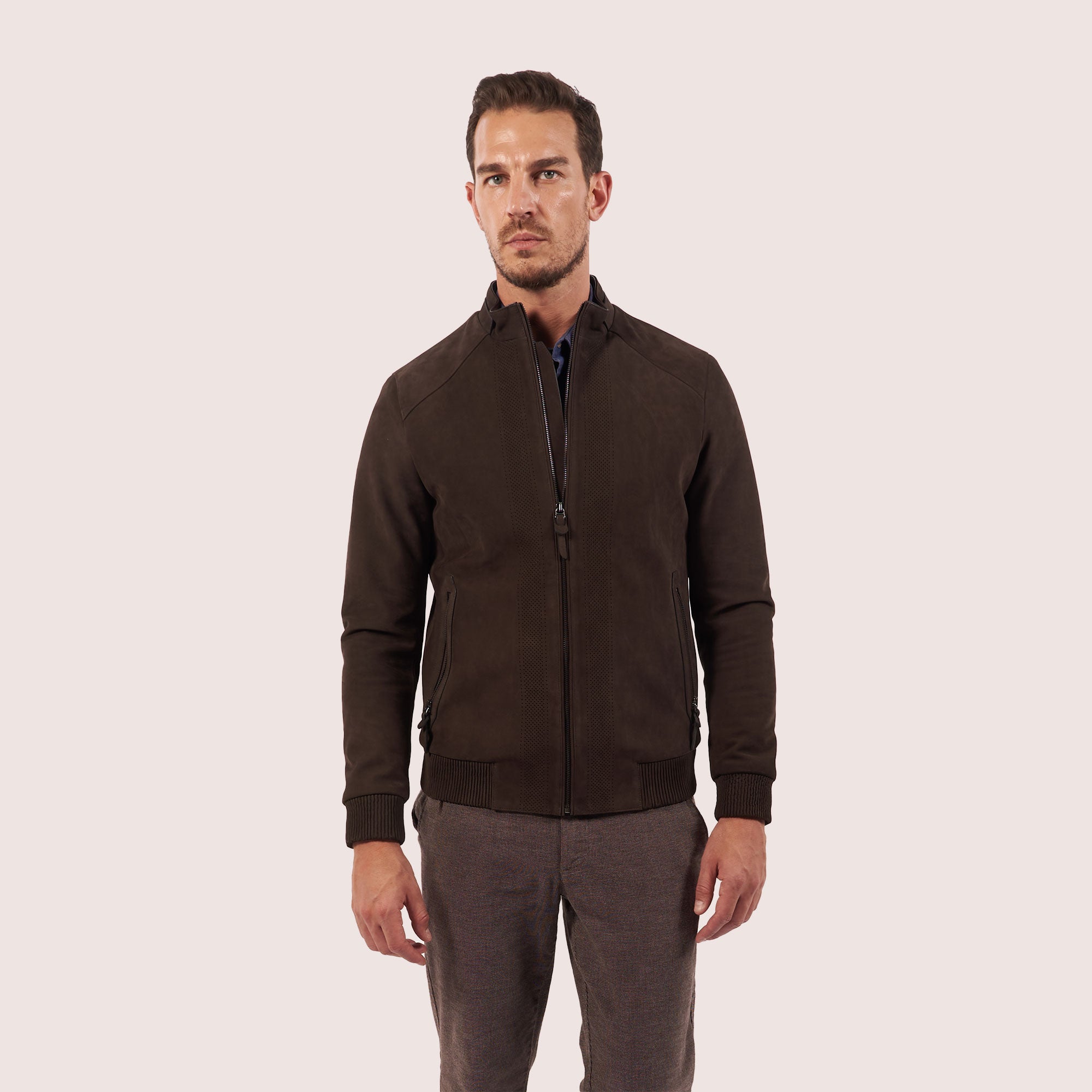 Cooper Goat Suede Jacket