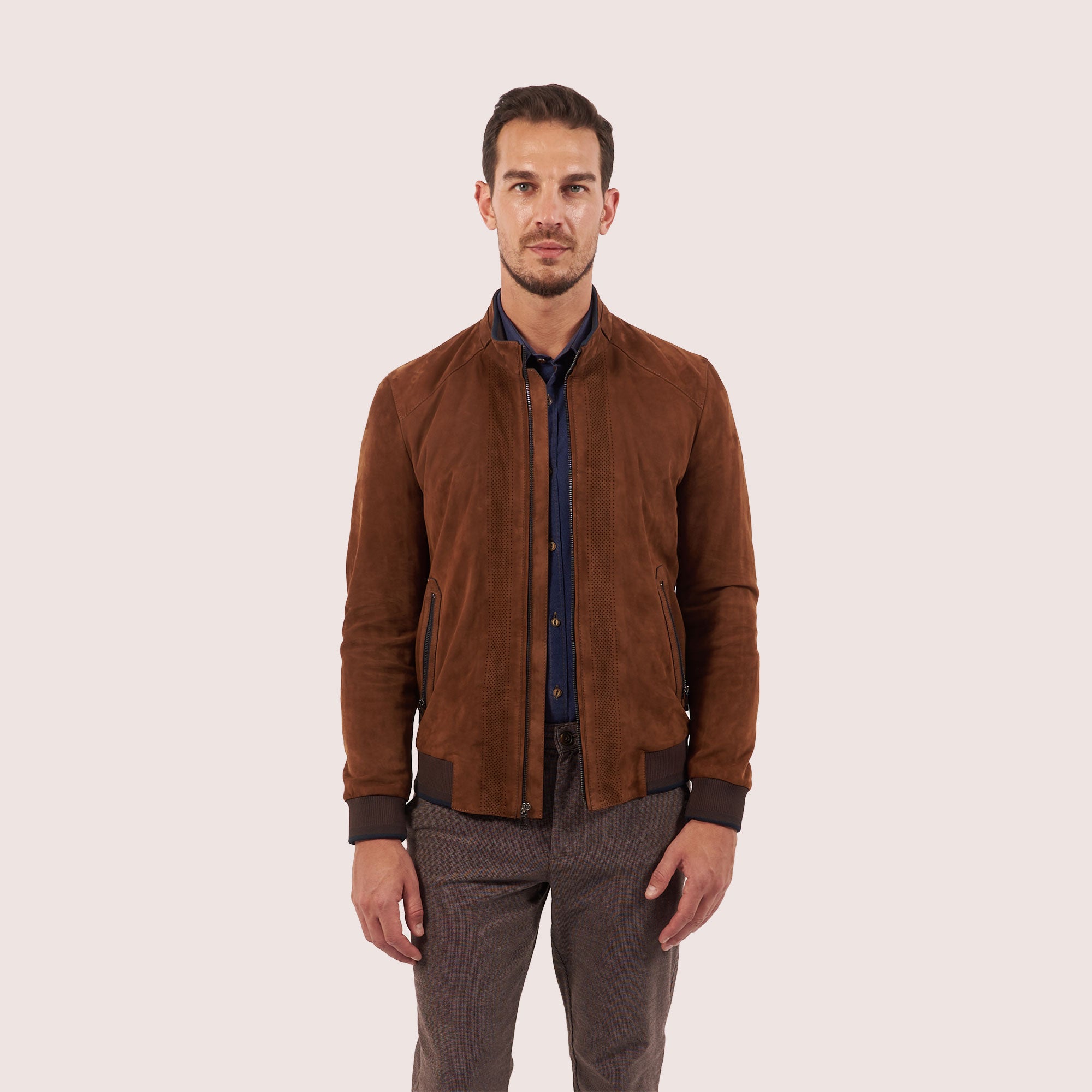 Cooper Goat Suede Jacket