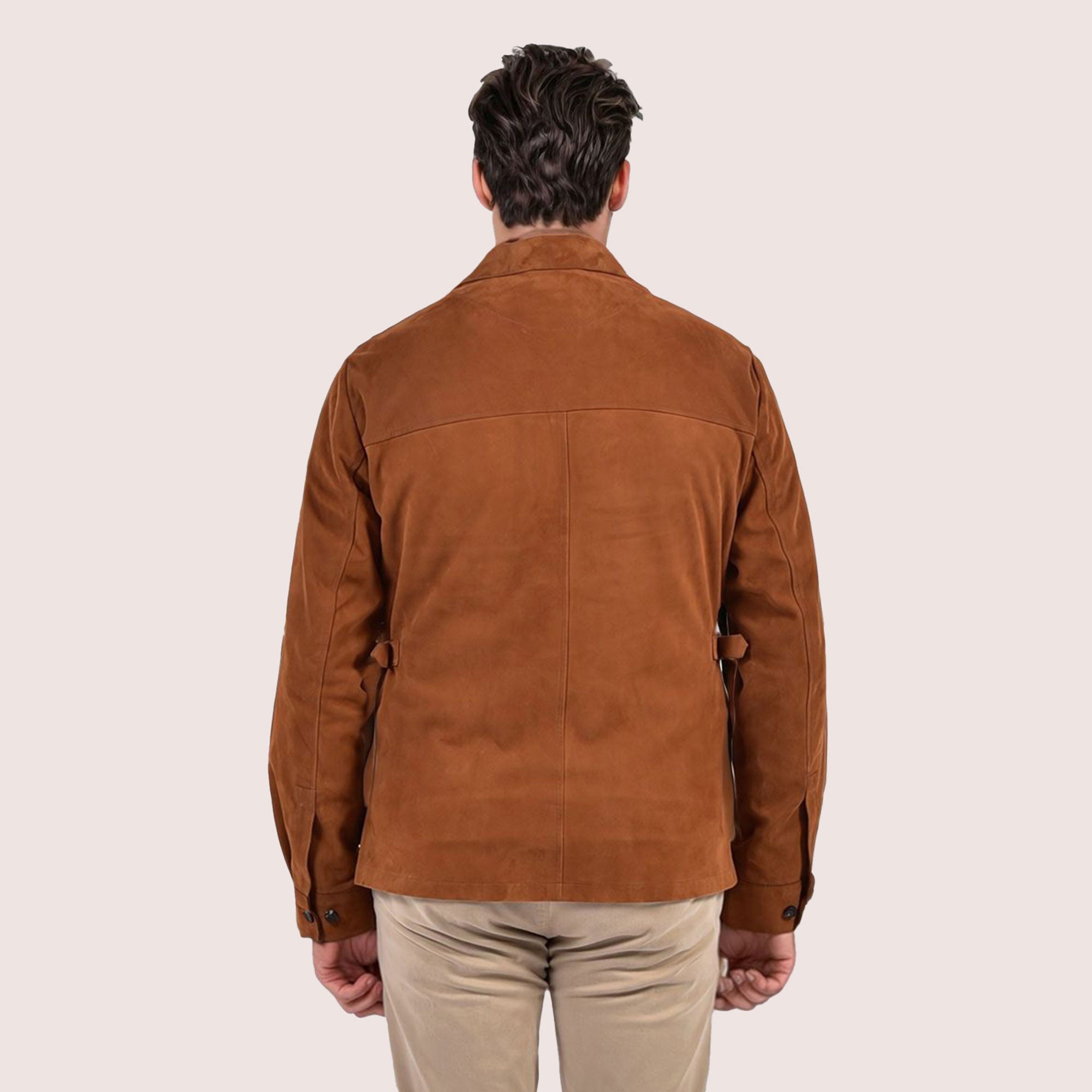 Paxton goat suede jacket