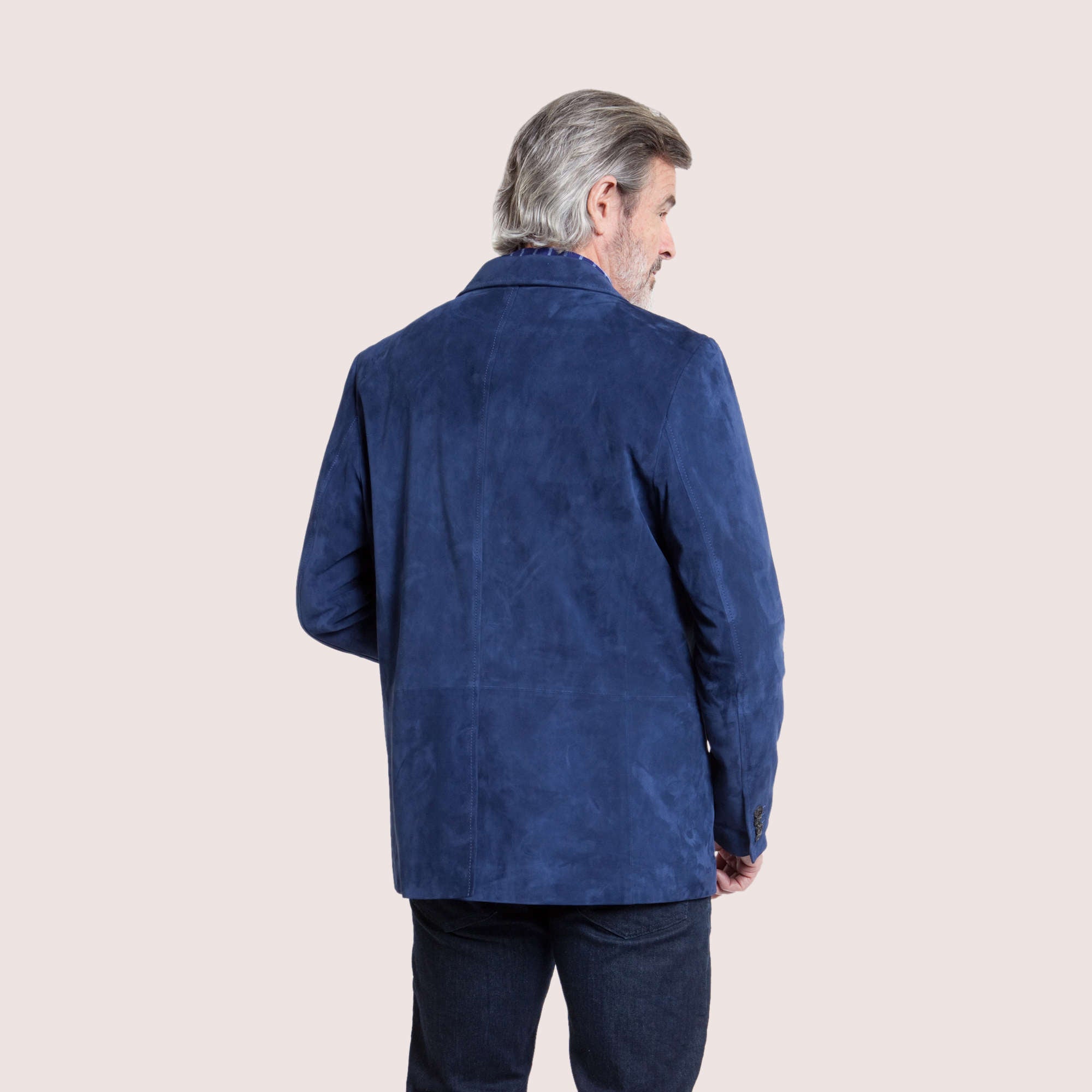 Saratoga Metis Goat Suede Blazer
