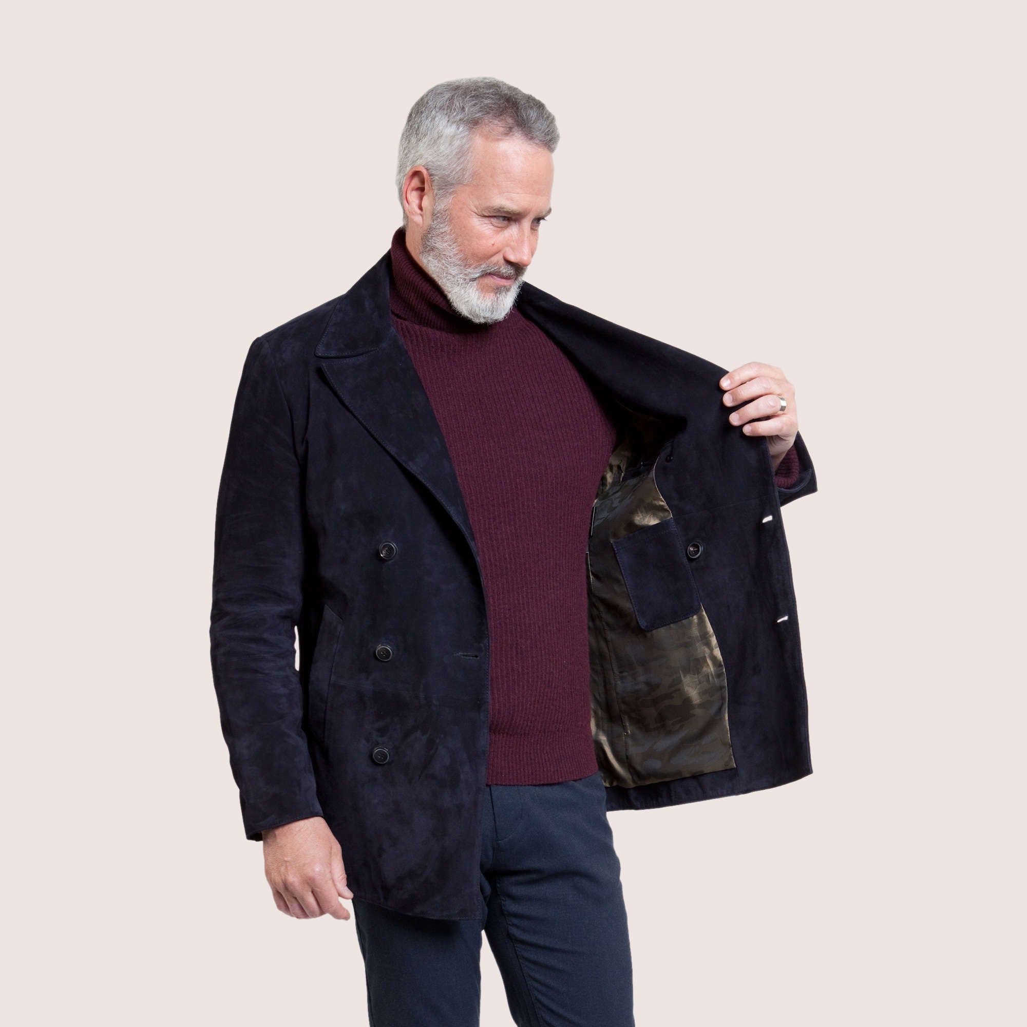 Nyack Goat Suede Jacket