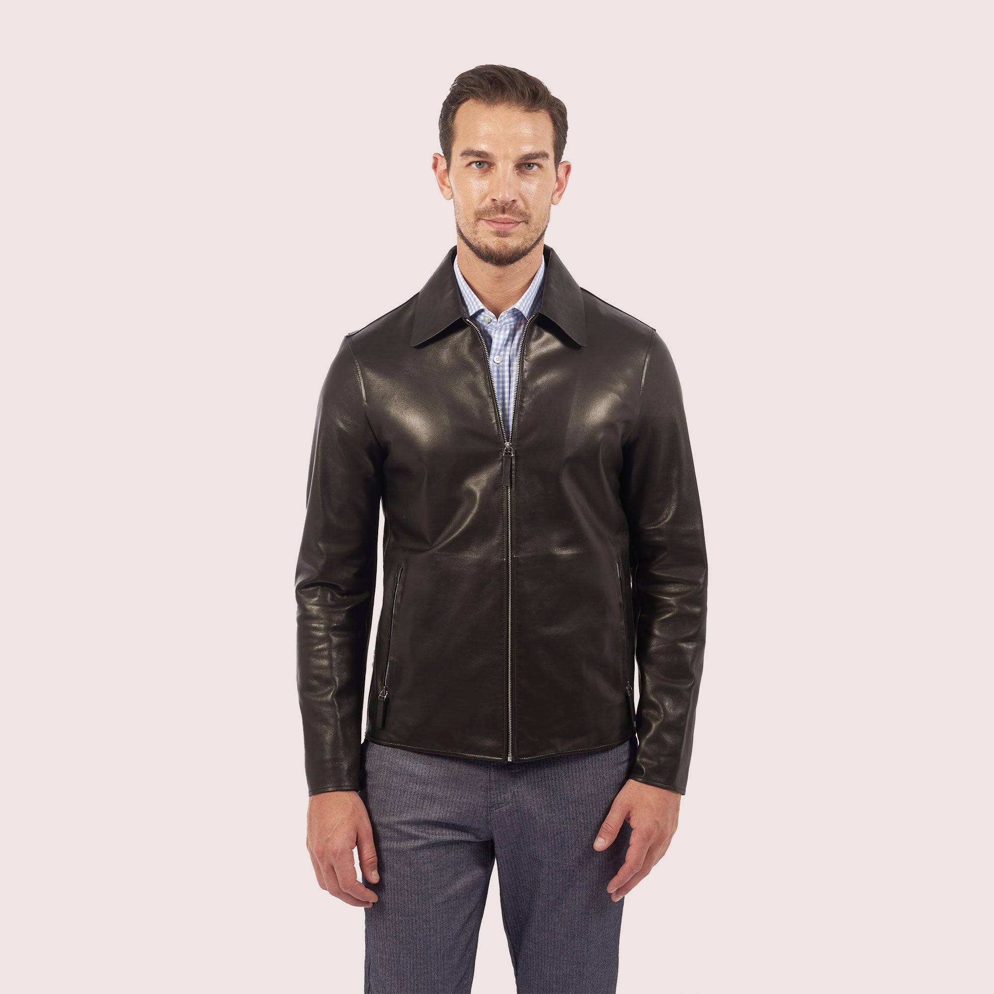 Leopold lambskin jacket
