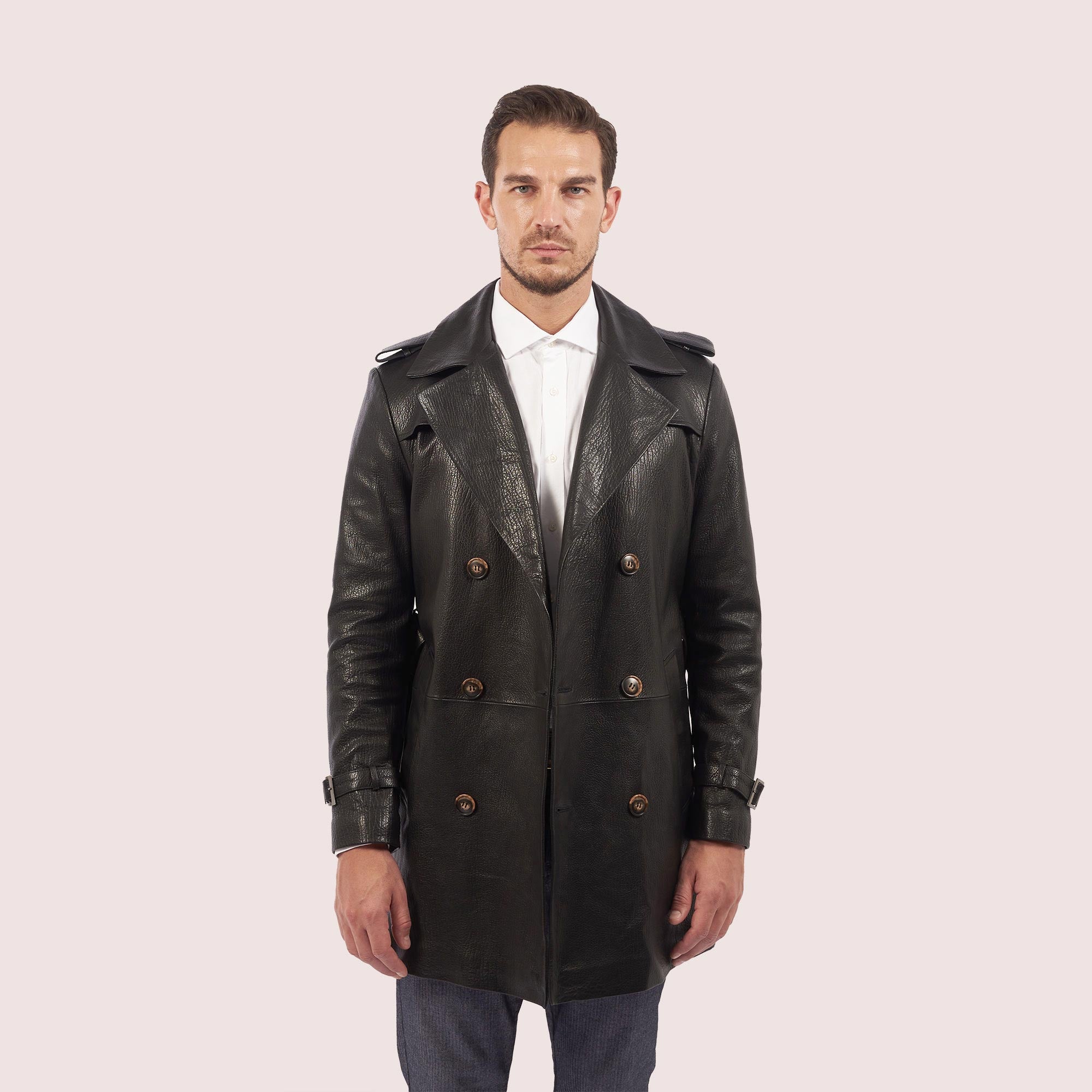 Maddox lambskin coat