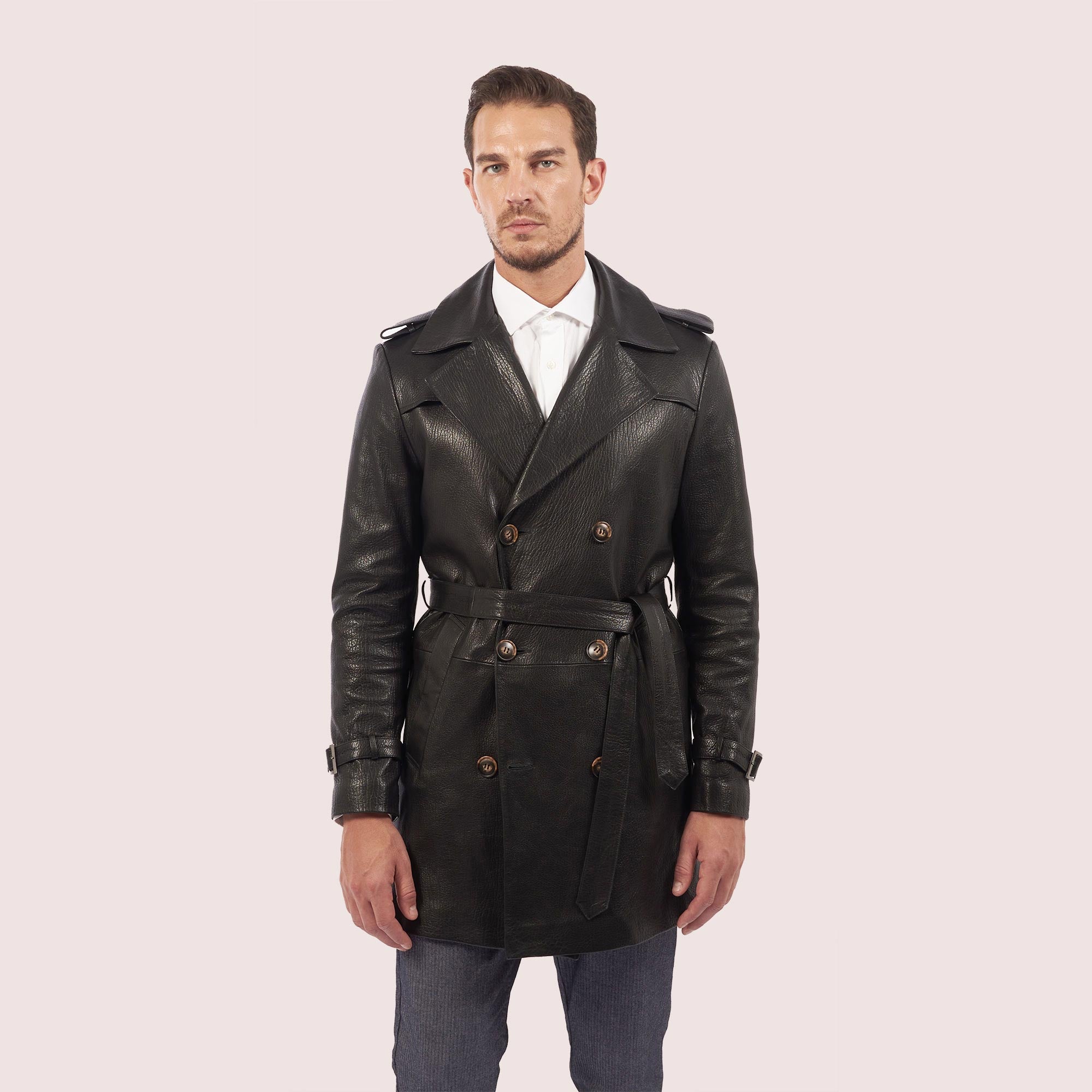 Maddox lambskin coat