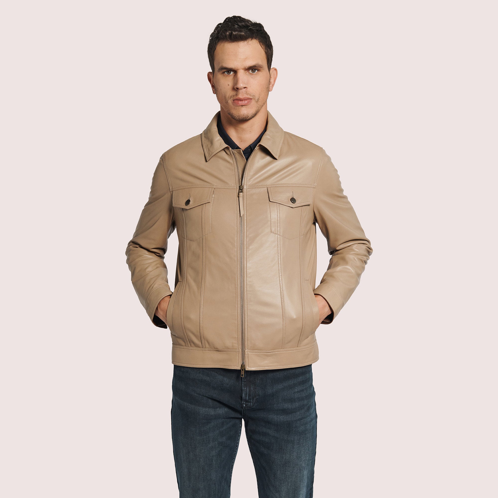 Brooklyn Lambskin Jacket