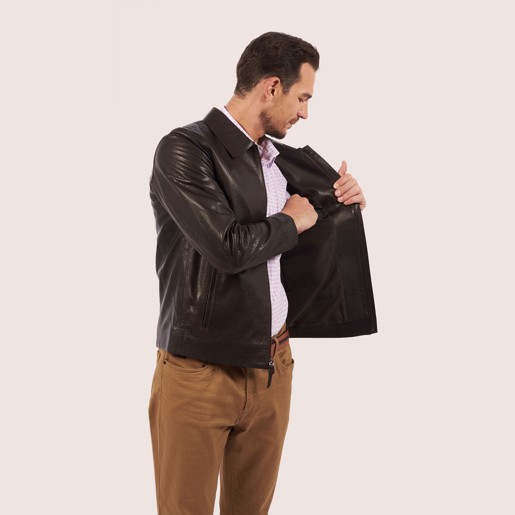 Orion lambskin jacket