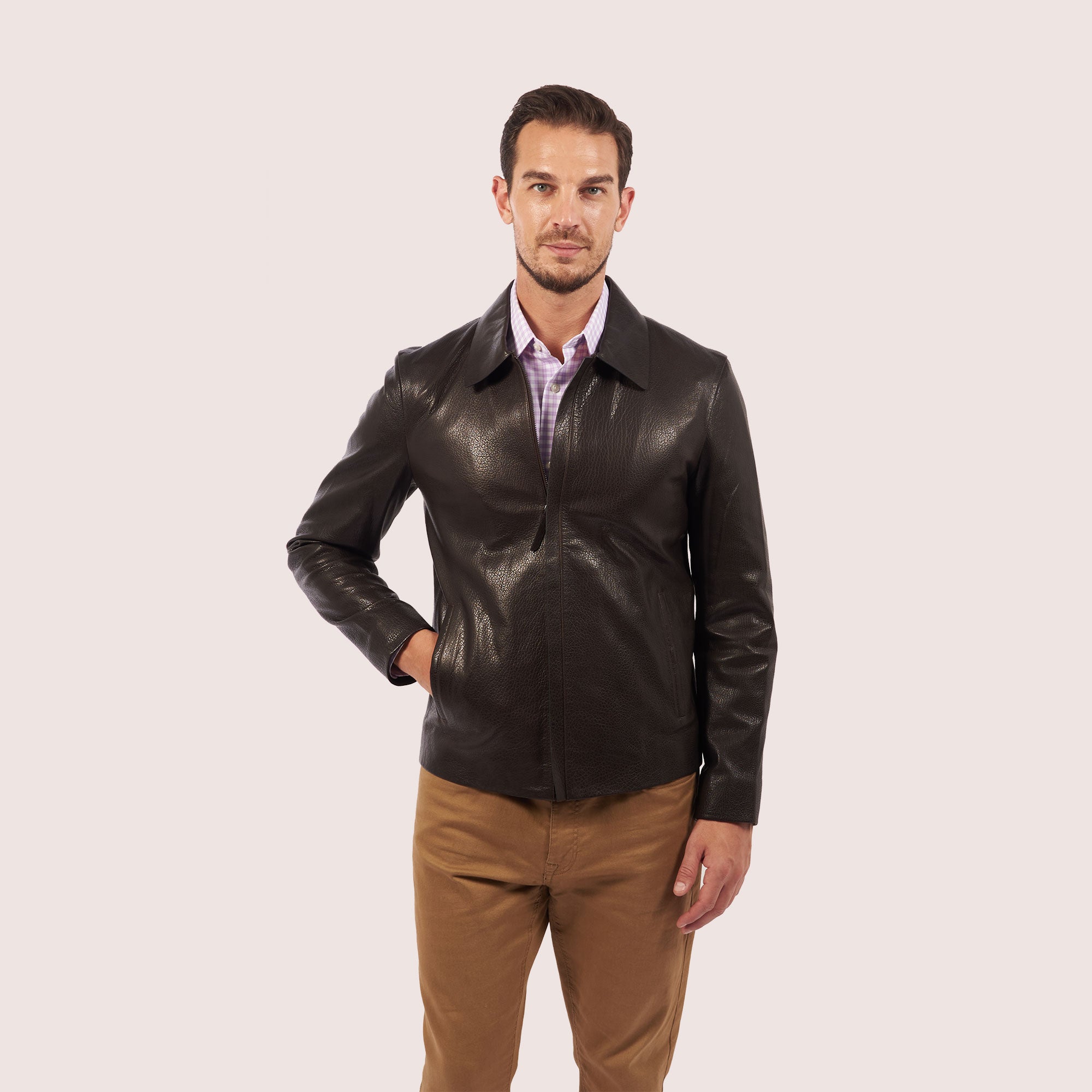 Orion lambskin jacket