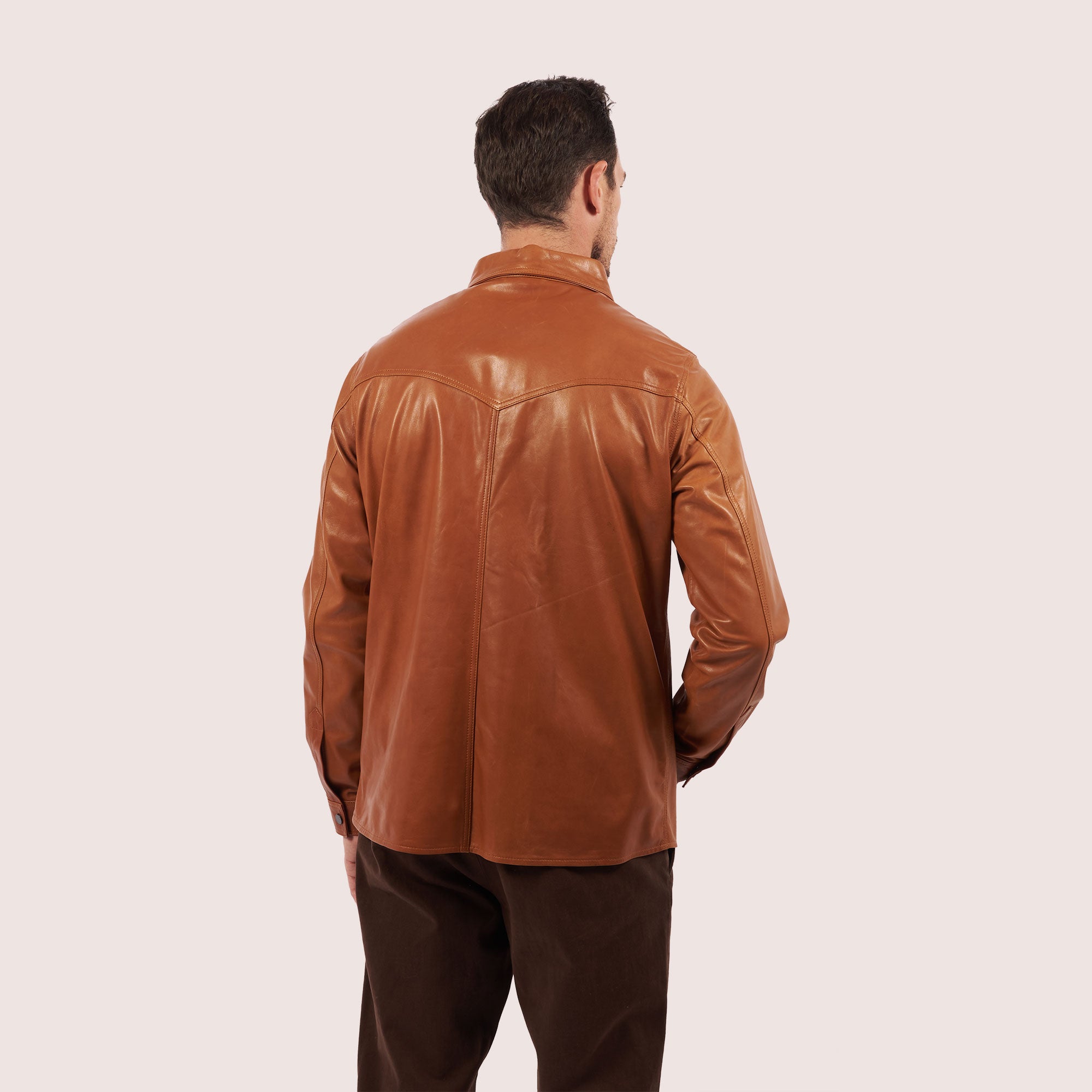 Raphael lambskin shirt