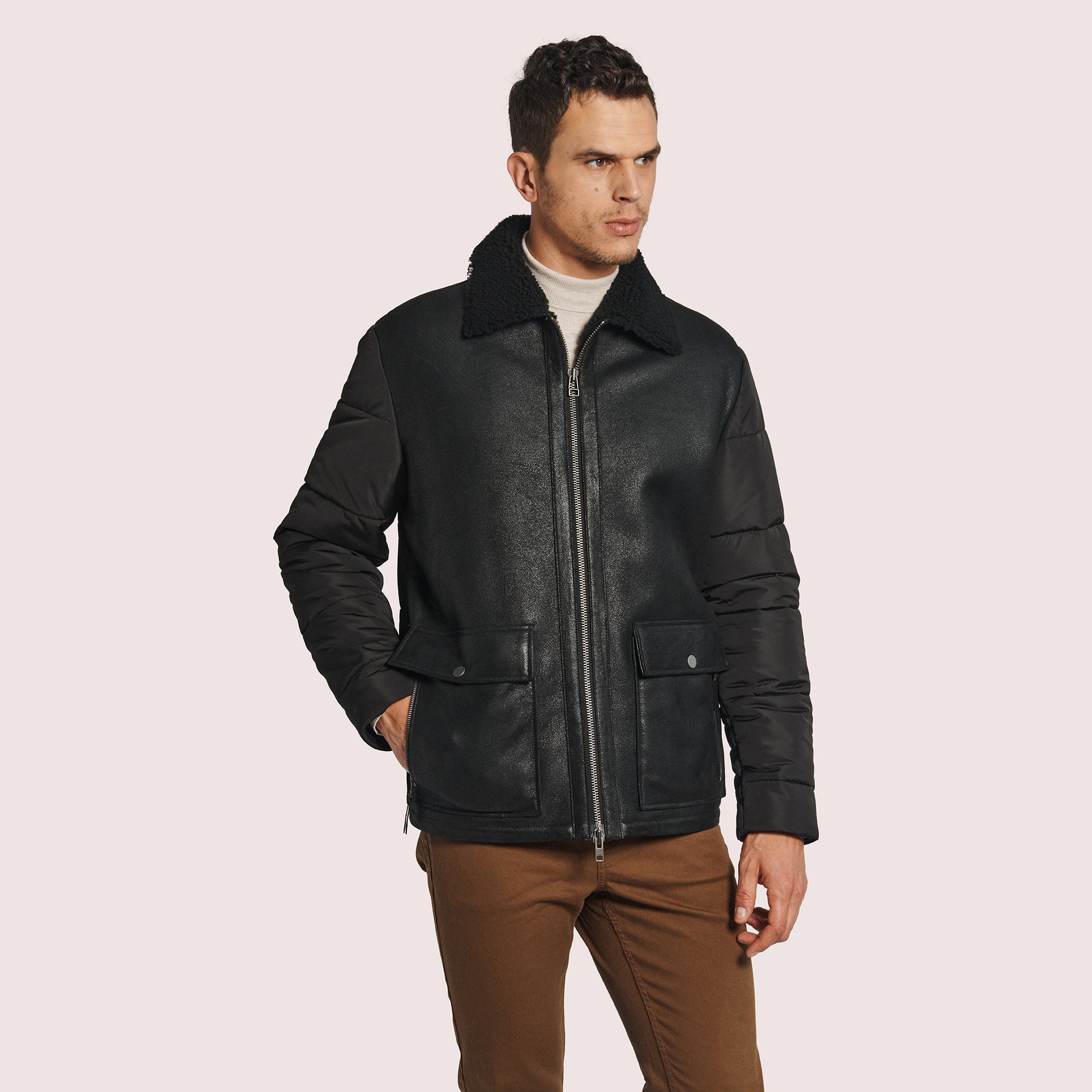 Camden Weatherproof/Shearling Jacket